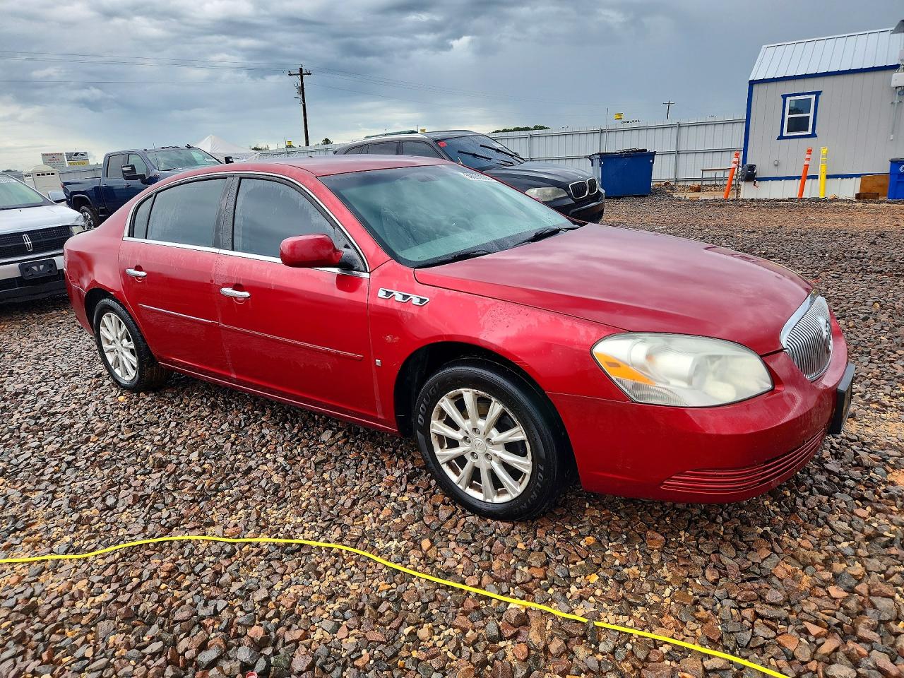 2009 Buick Lucerne Cxl Red vin: 1G4HD57M89U141476
