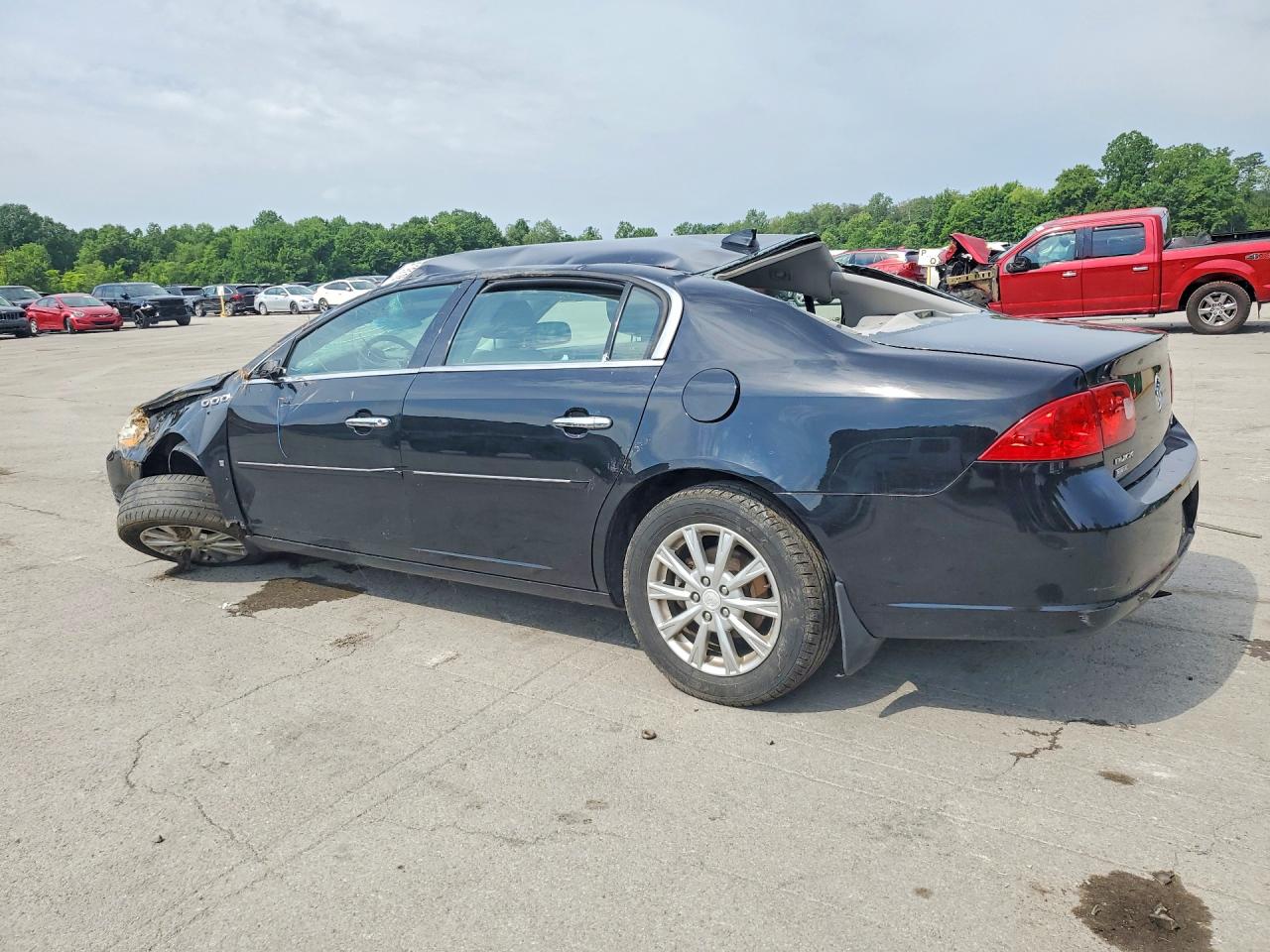 2009 Buick Lucerne Cxl Black vin: 1G4HD57M89U145480
