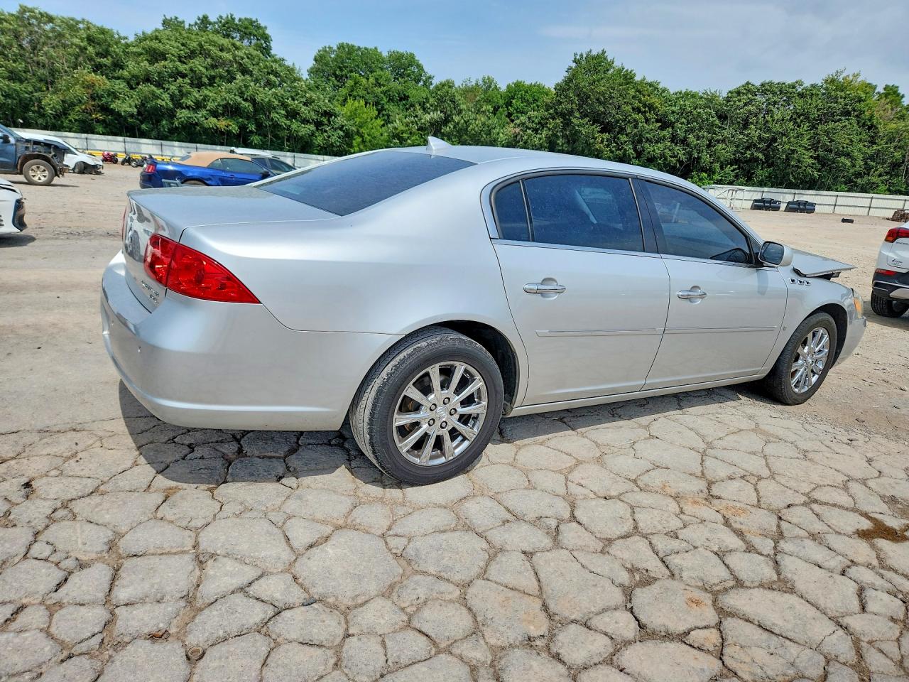 2009 Buick Lucerne Cxl Silver vin: 1G4HD57M99U126078