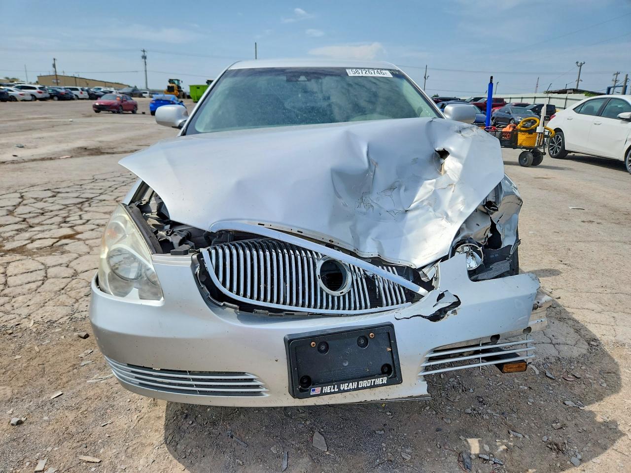 2009 Buick Lucerne Cxl Silver vin: 1G4HD57M99U126078