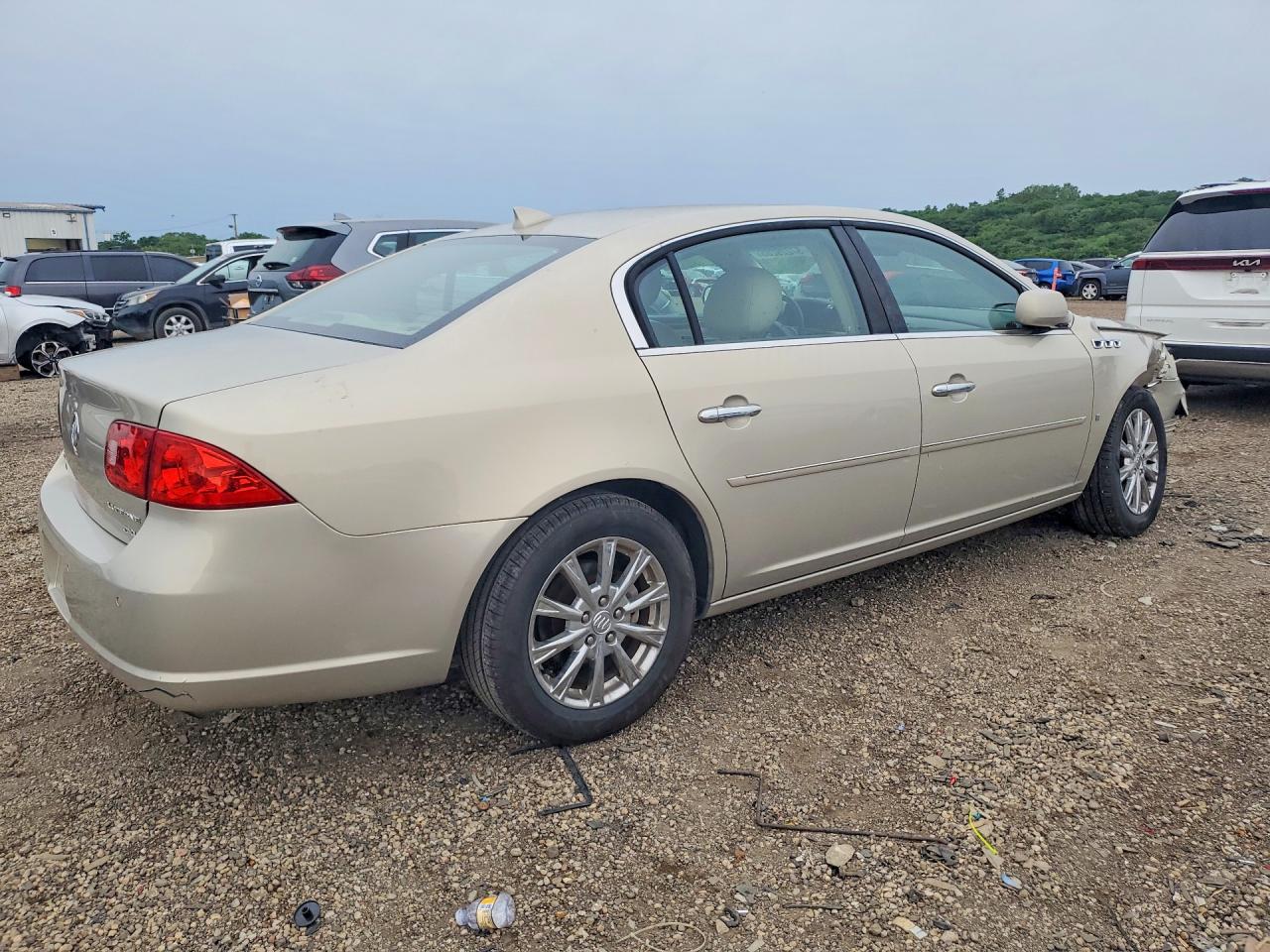 2009 Buick Lucerne Cxl Beige vin: 1G4HD57M99U135573