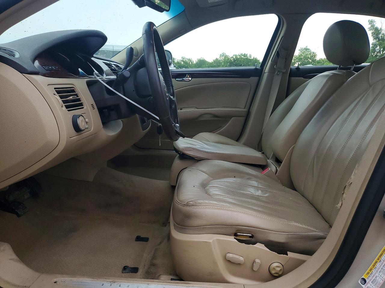 2009 Buick Lucerne Cxl Beige vin: 1G4HD57M99U135573
