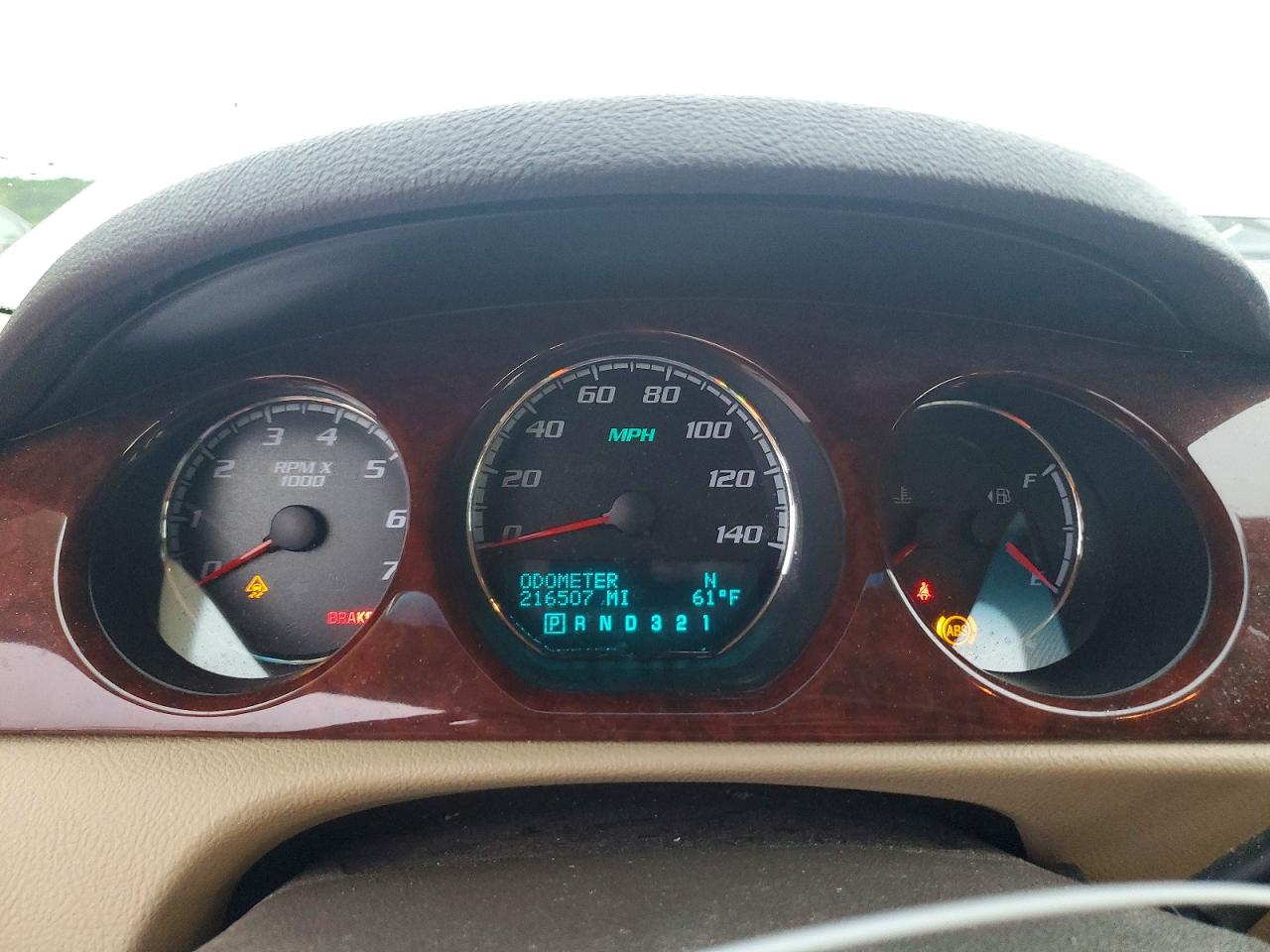 2009 Buick Lucerne Cxl Beige vin: 1G4HD57M99U135573
