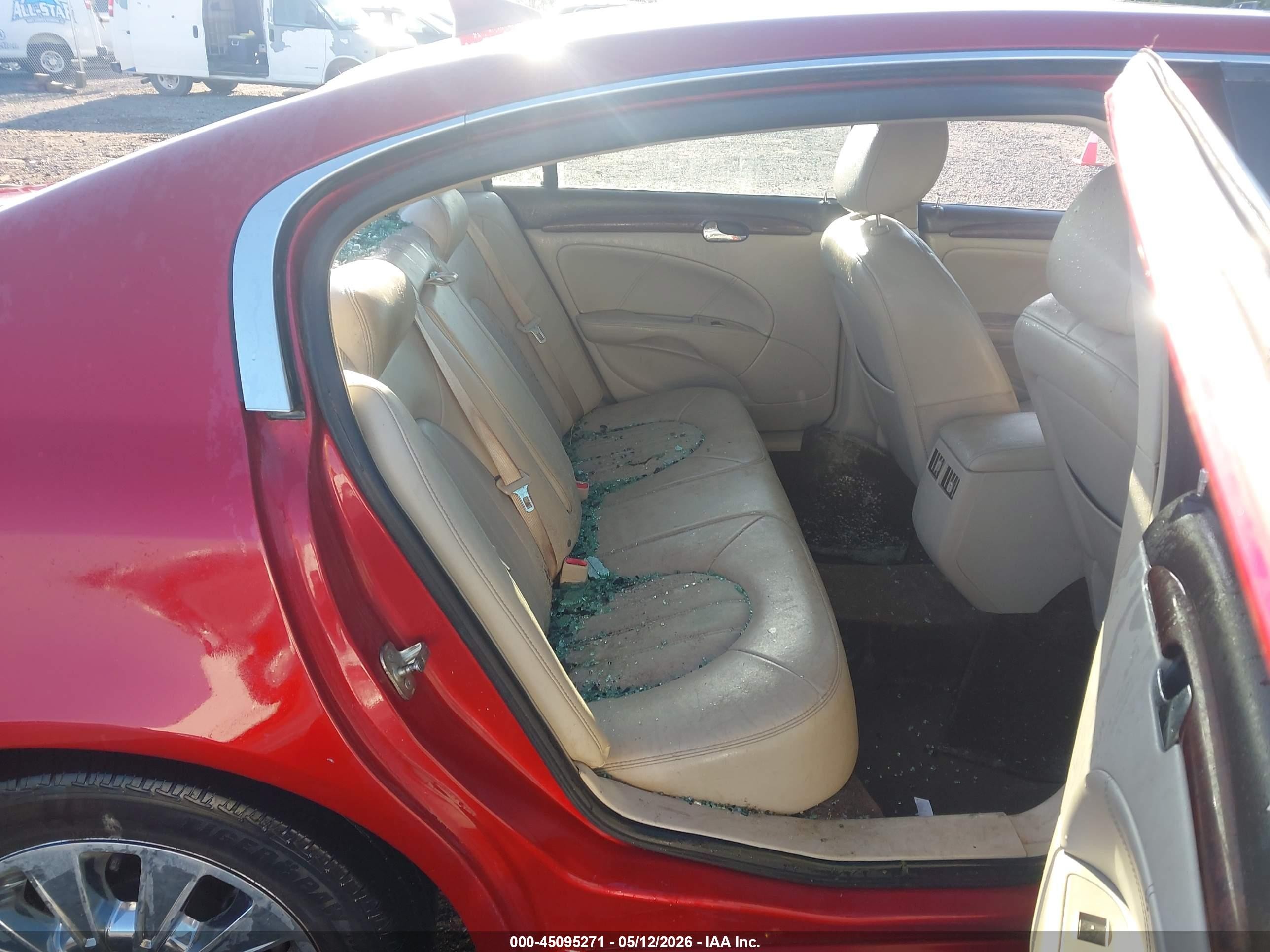 2009 Buick Lucerne Cxl Special Edition Red vin: 1G4HD57MX9U111072