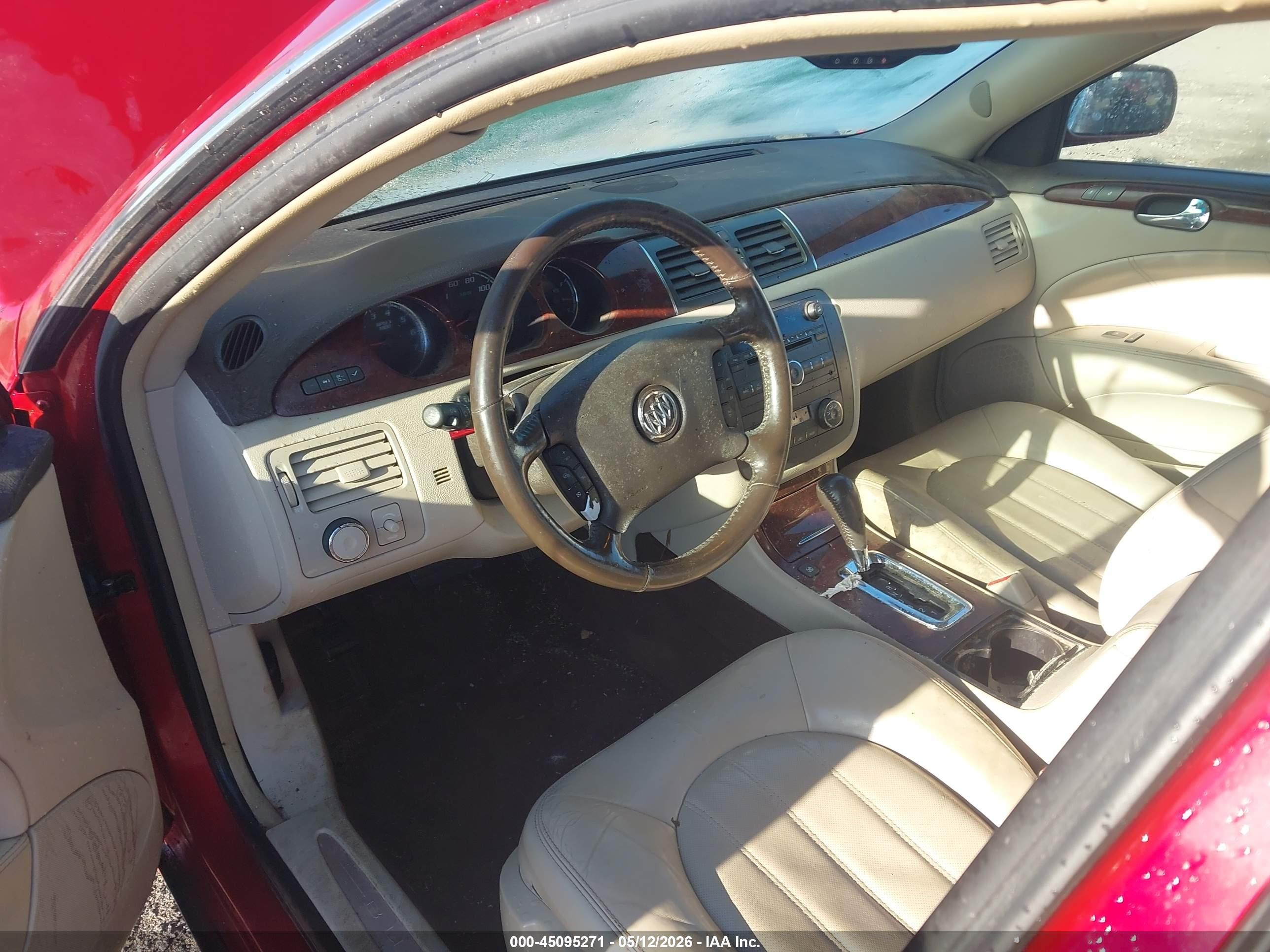 2009 Buick Lucerne Cxl Special Edition Red vin: 1G4HD57MX9U111072