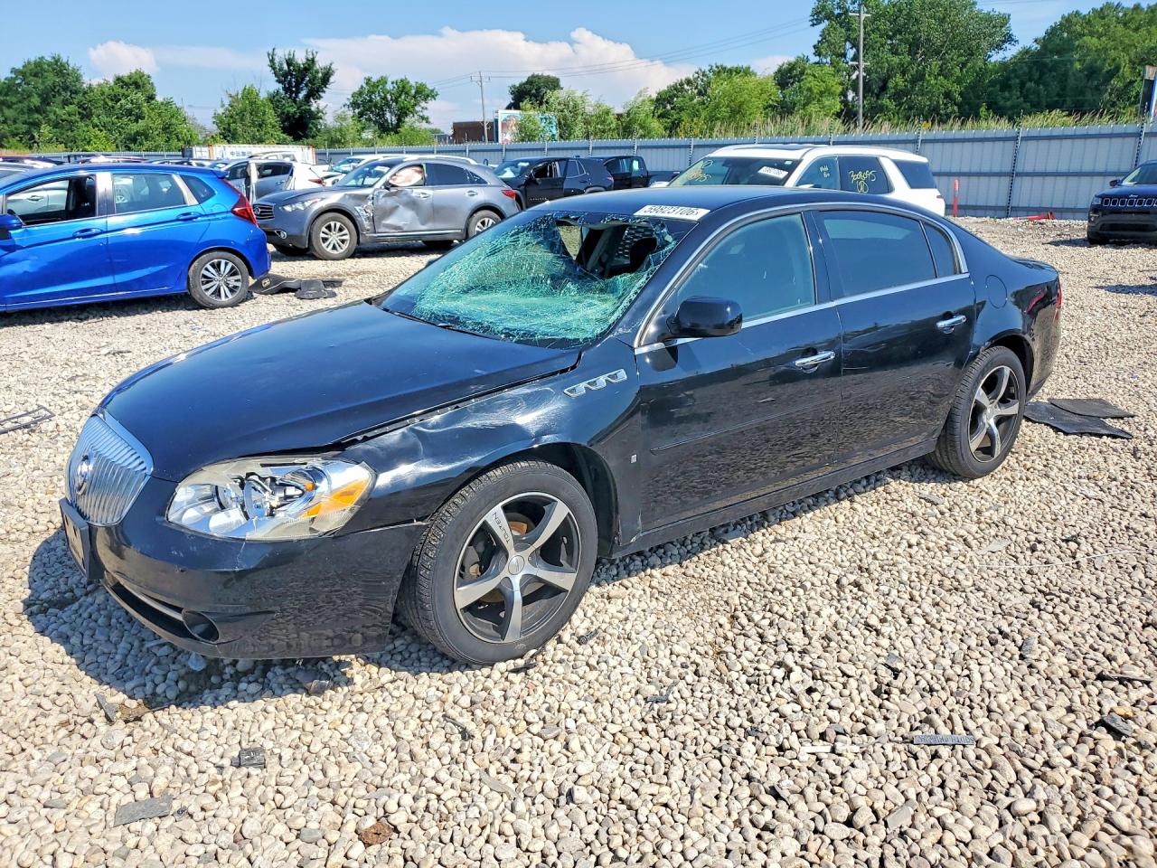 2010 Buick Lucerne Cxl Black vin: 1G4HD5EM2AU116015