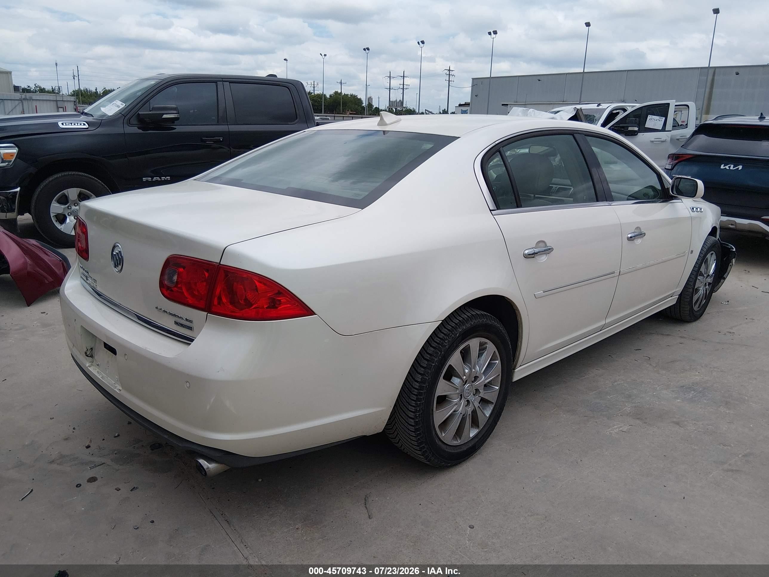 2010 Buick Lucerne Cxl Special Edition White vin: 1G4HD5EM7AU106001