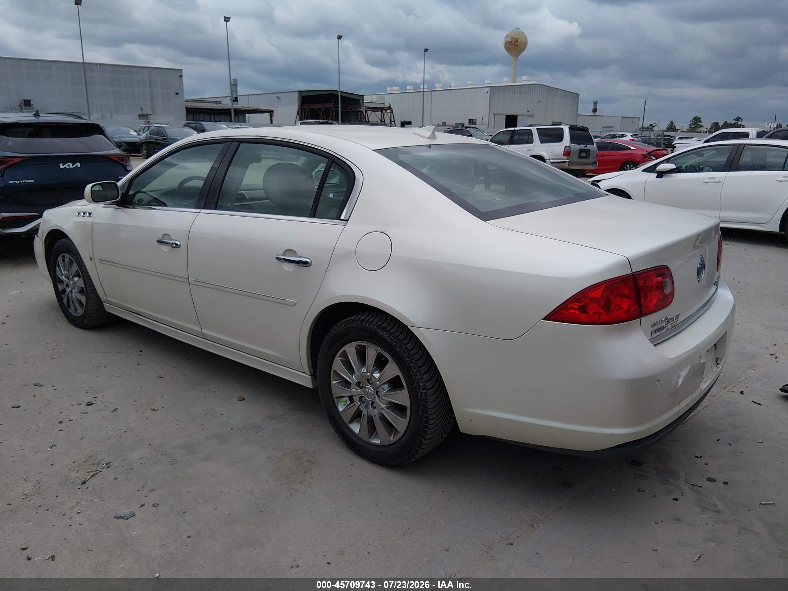 2010 Buick Lucerne Cxl Special Edition White vin: 1G4HD5EM7AU106001