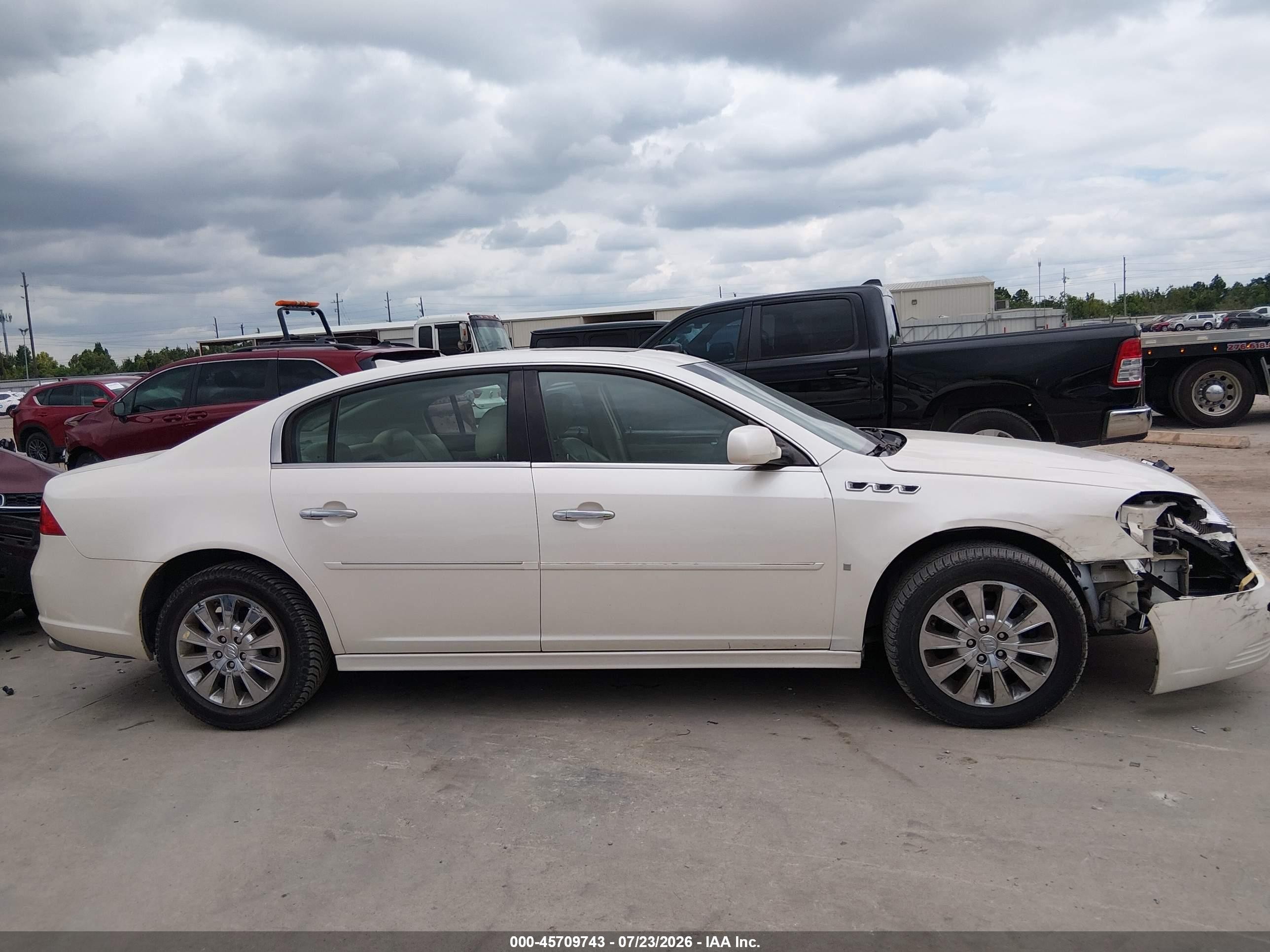 2010 Buick Lucerne Cxl Special Edition White vin: 1G4HD5EM7AU106001