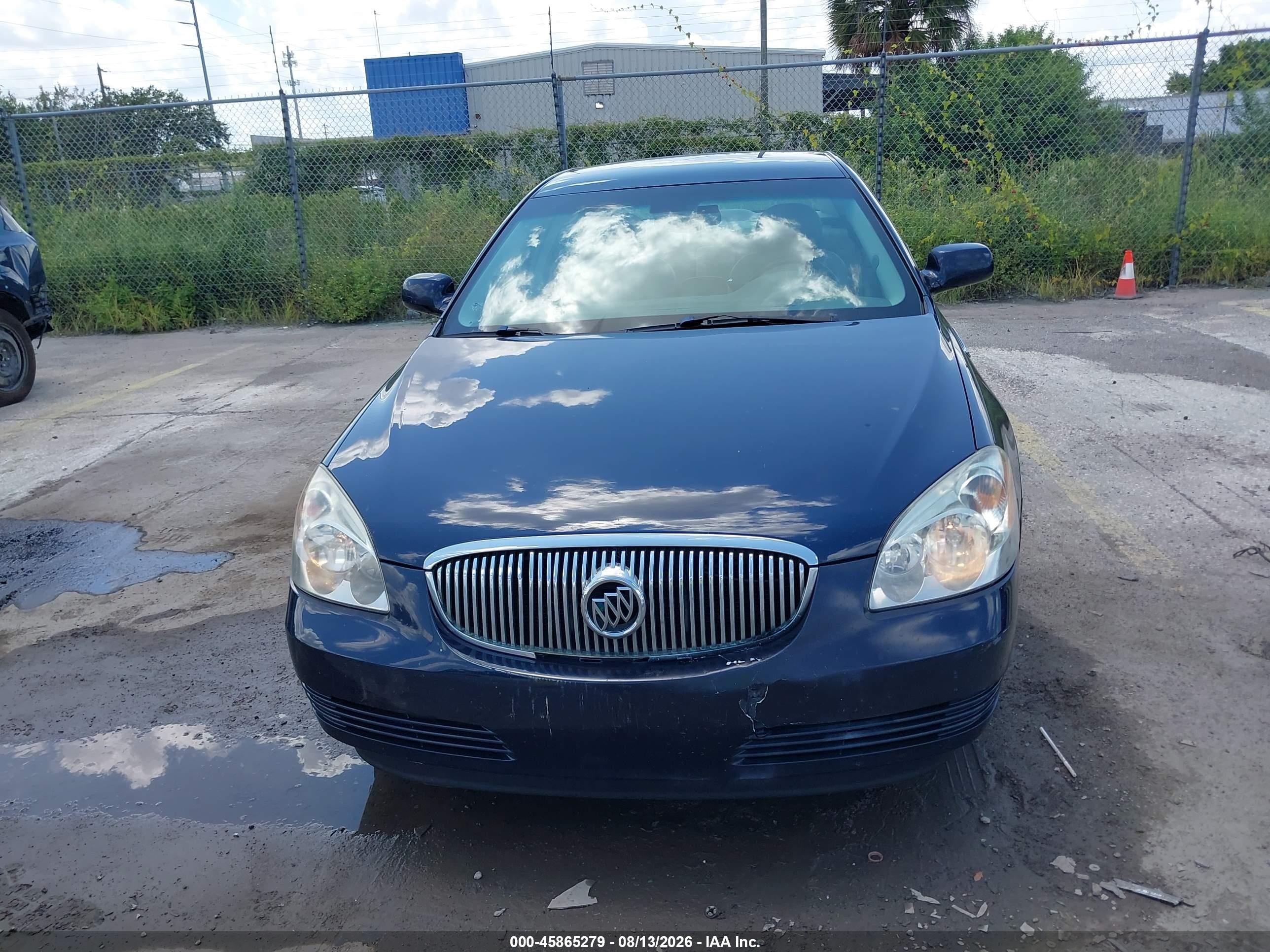 2007 Buick Lucerne   Blue vin: 1G4HE57217U178638