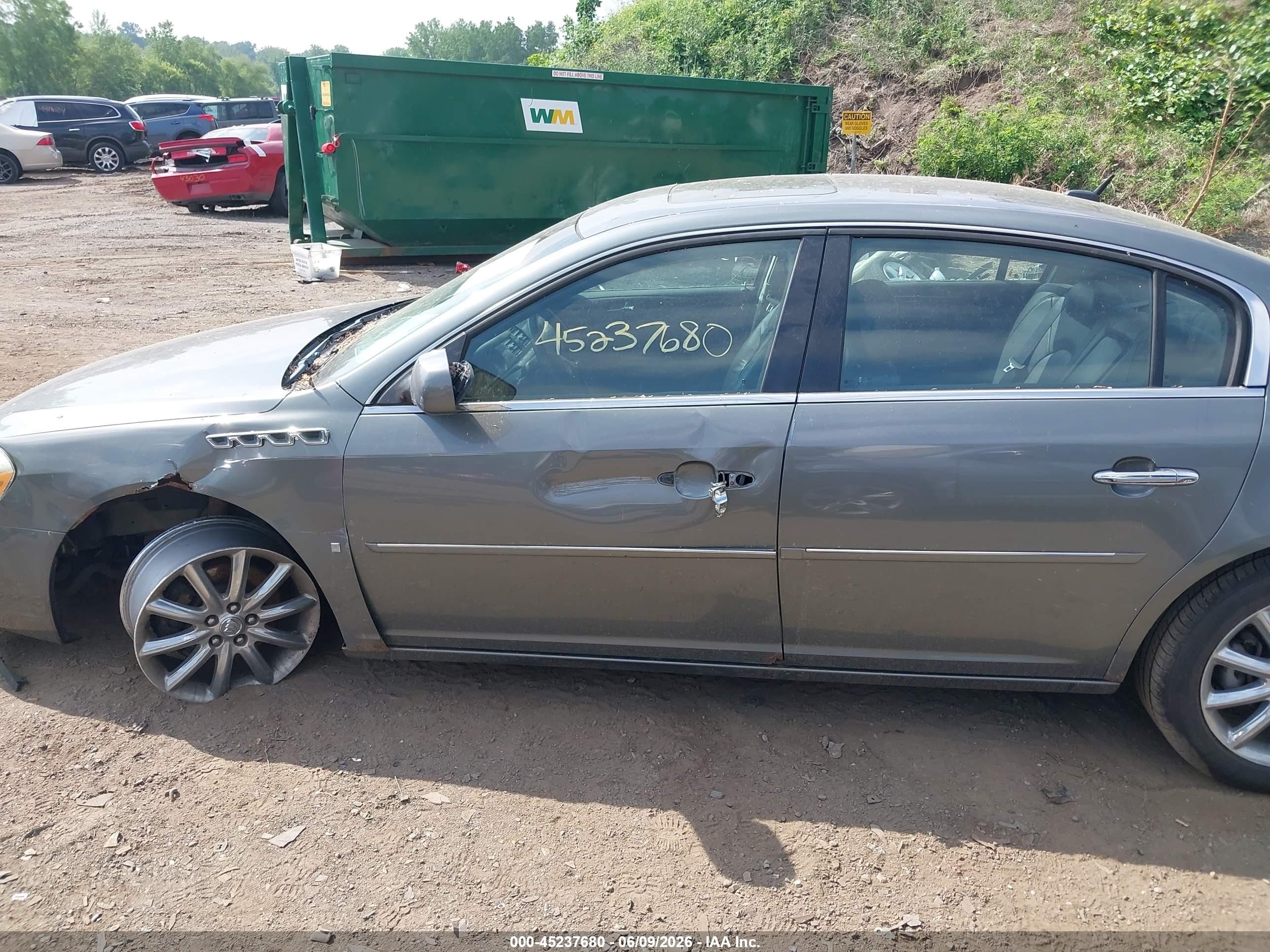 2006 Buick Lucerne Cxs Gray vin: 1G4HE57Y06U195589