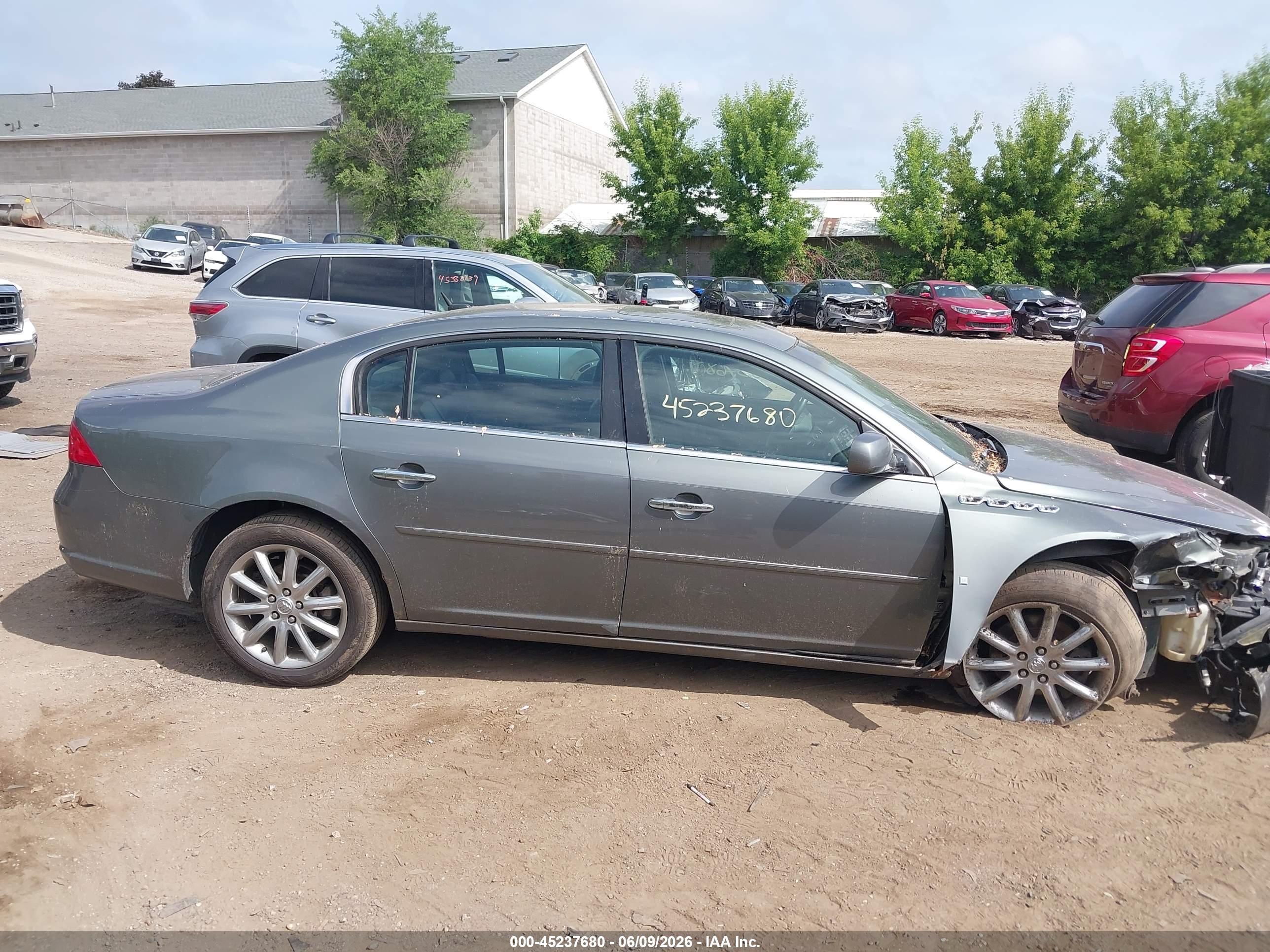2006 Buick Lucerne Cxs Gray vin: 1G4HE57Y06U195589