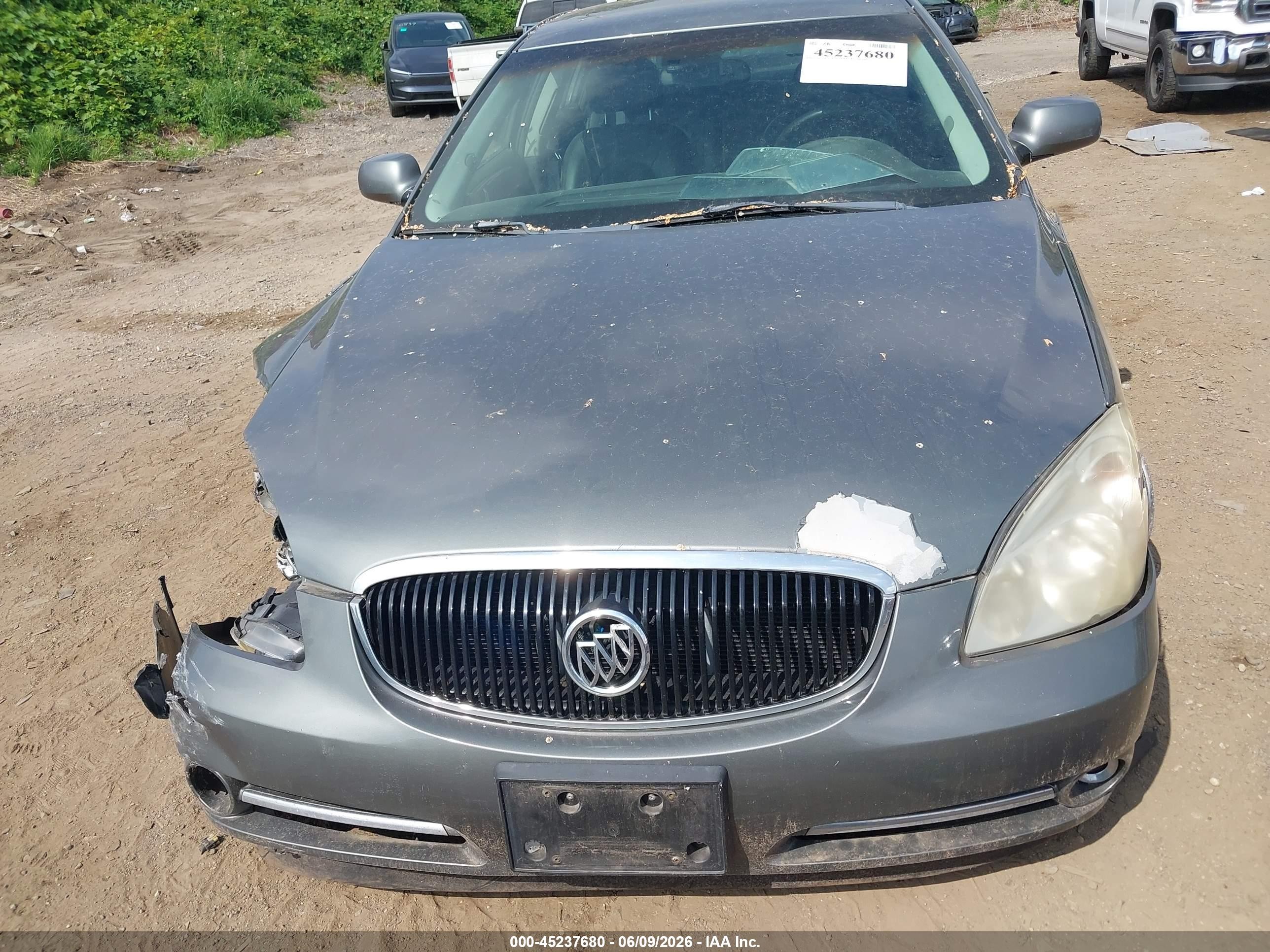 2006 Buick Lucerne Cxs Gray vin: 1G4HE57Y06U195589