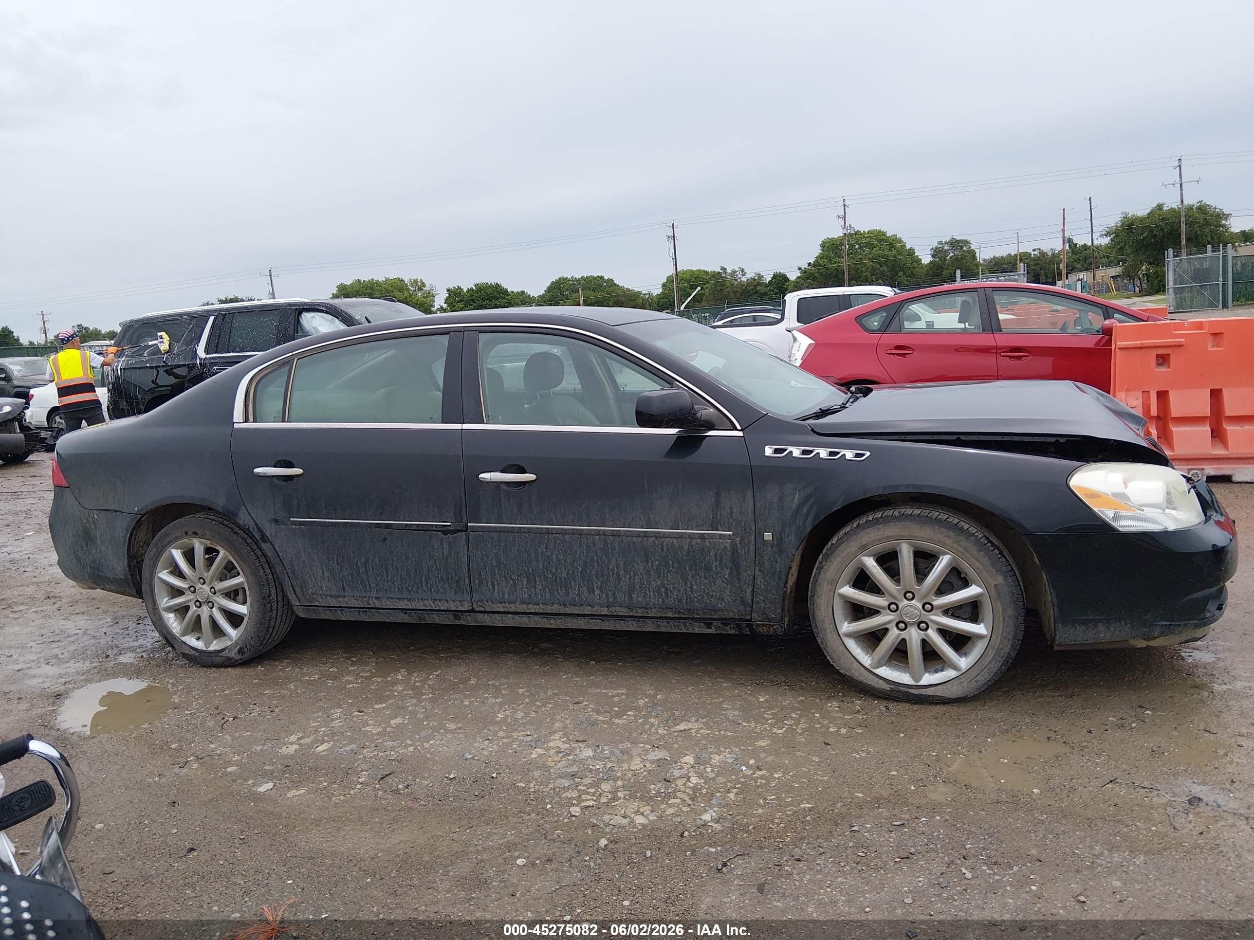 2006 Buick Lucerne Cxs Black vin: 1G4HE57Y16U201075