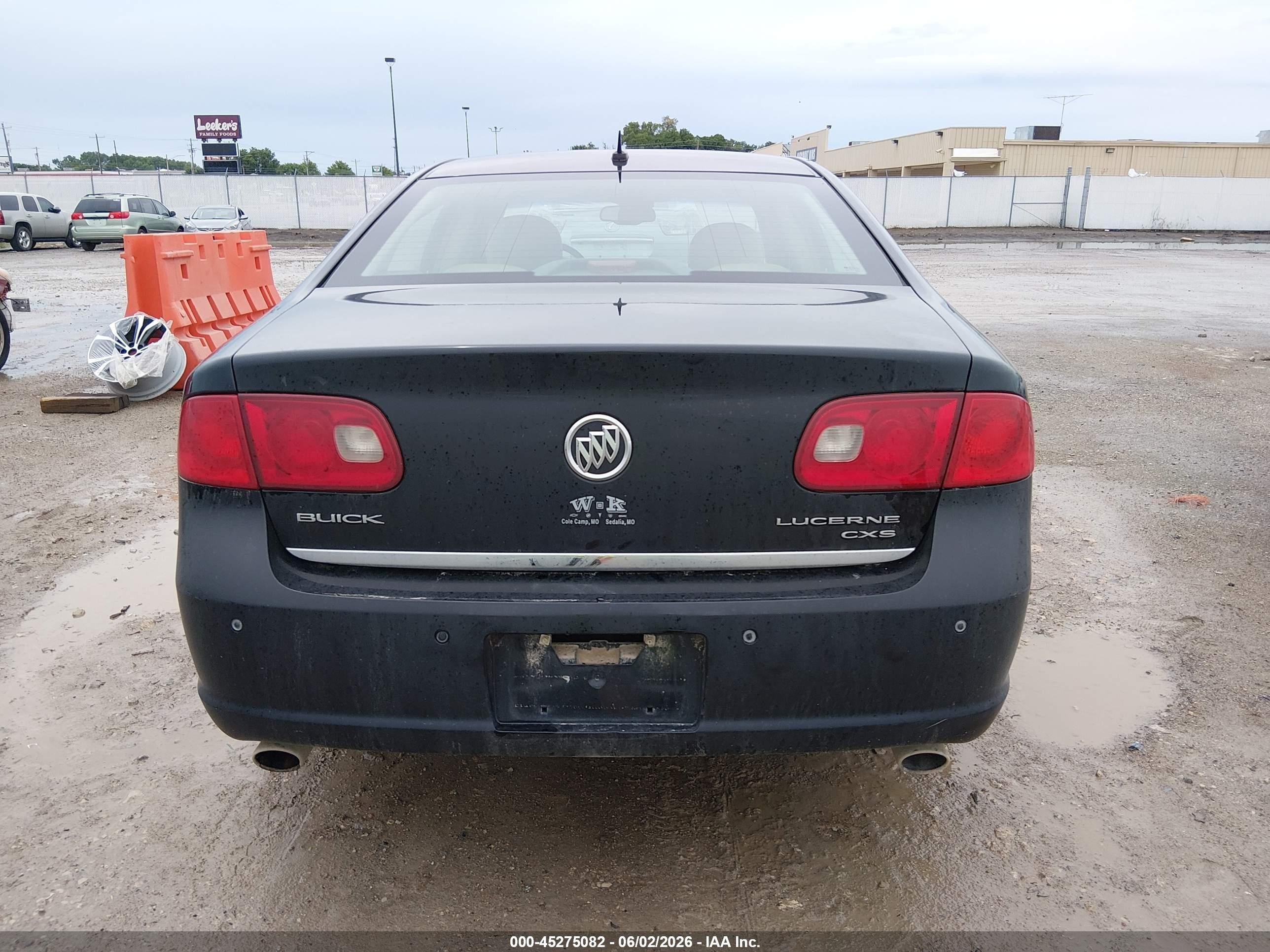 2006 Buick Lucerne Cxs Black vin: 1G4HE57Y16U201075