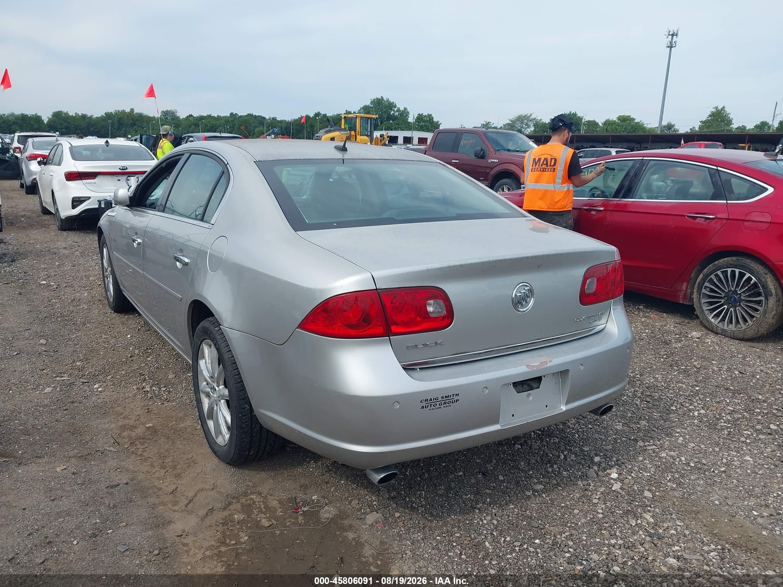 2006 Buick Lucerne Cxs Silver vin: 1G4HE57Y36U253078