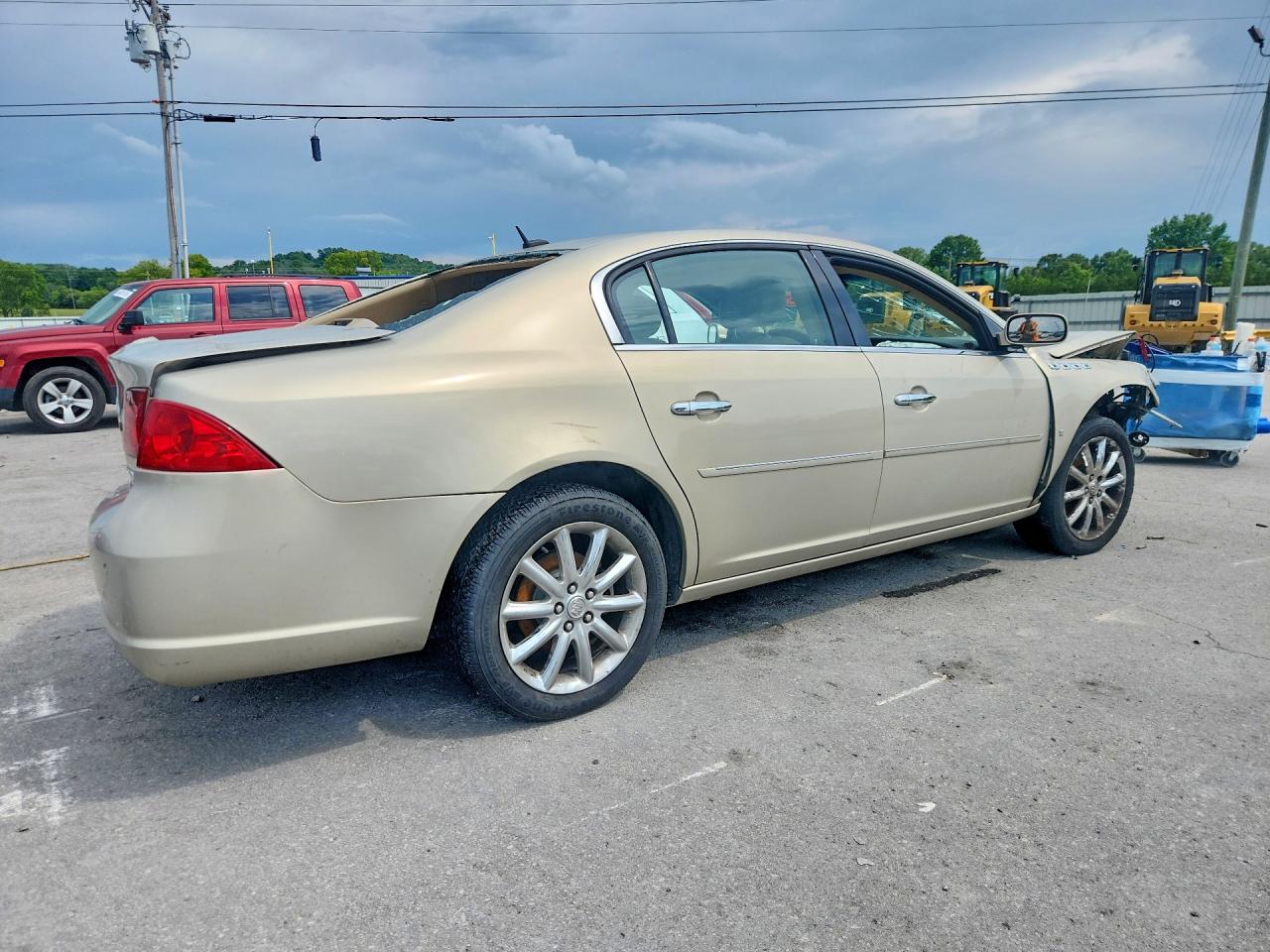 2007 Buick Lucerne Cxs Tan vin: 1G4HE57YX7U209760