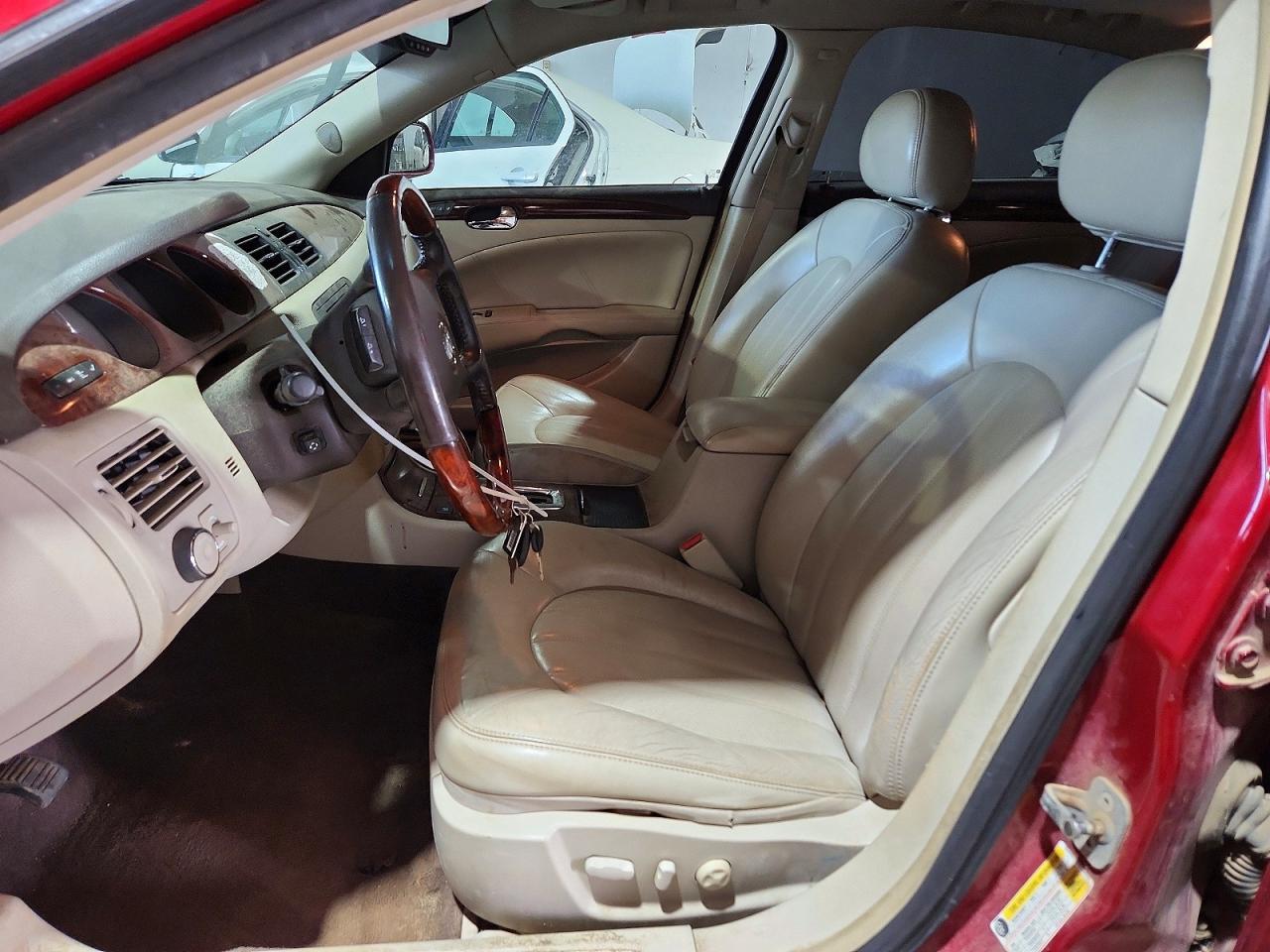 2008 Buick Lucerne Cxs Burgundy vin: 1G4HE57YX8U144524