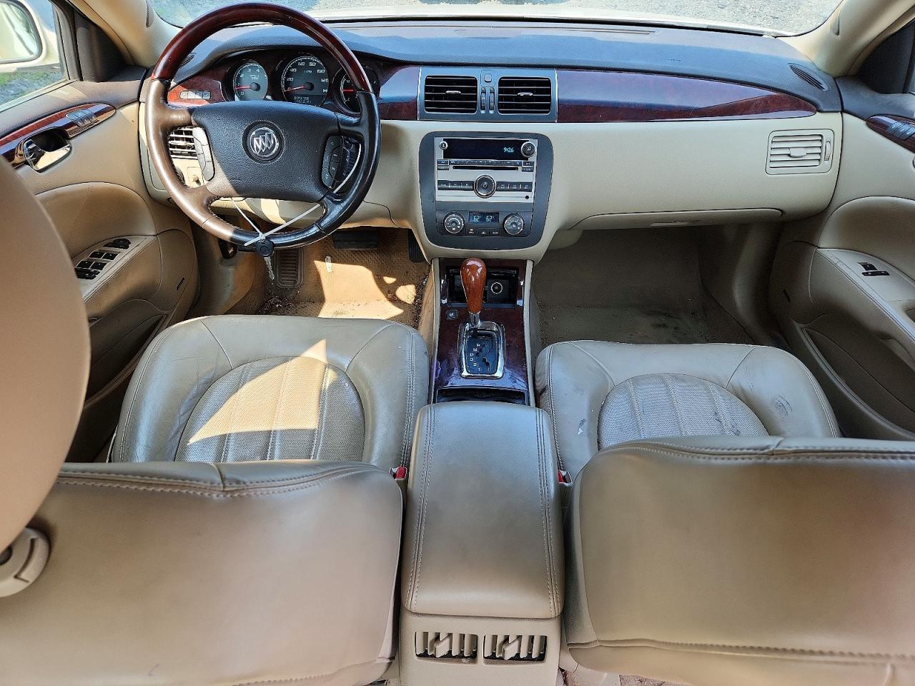 2010 Buick Lucerne Cxl White vin: 1G4HF5E1XAU110866