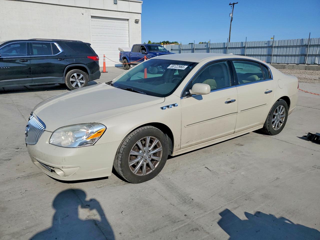 2011 Buick Lucerne Cxl Beige vin: 1G4HJ5EM0BU105248