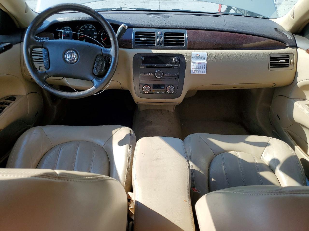 2011 Buick Lucerne Cxl Beige vin: 1G4HJ5EM0BU105248