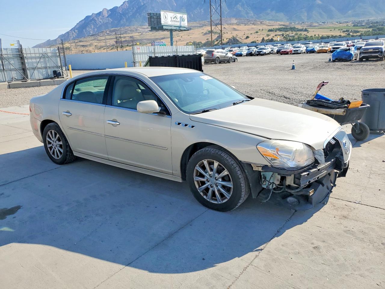 2011 Buick Lucerne Cxl Beige vin: 1G4HJ5EM0BU105248