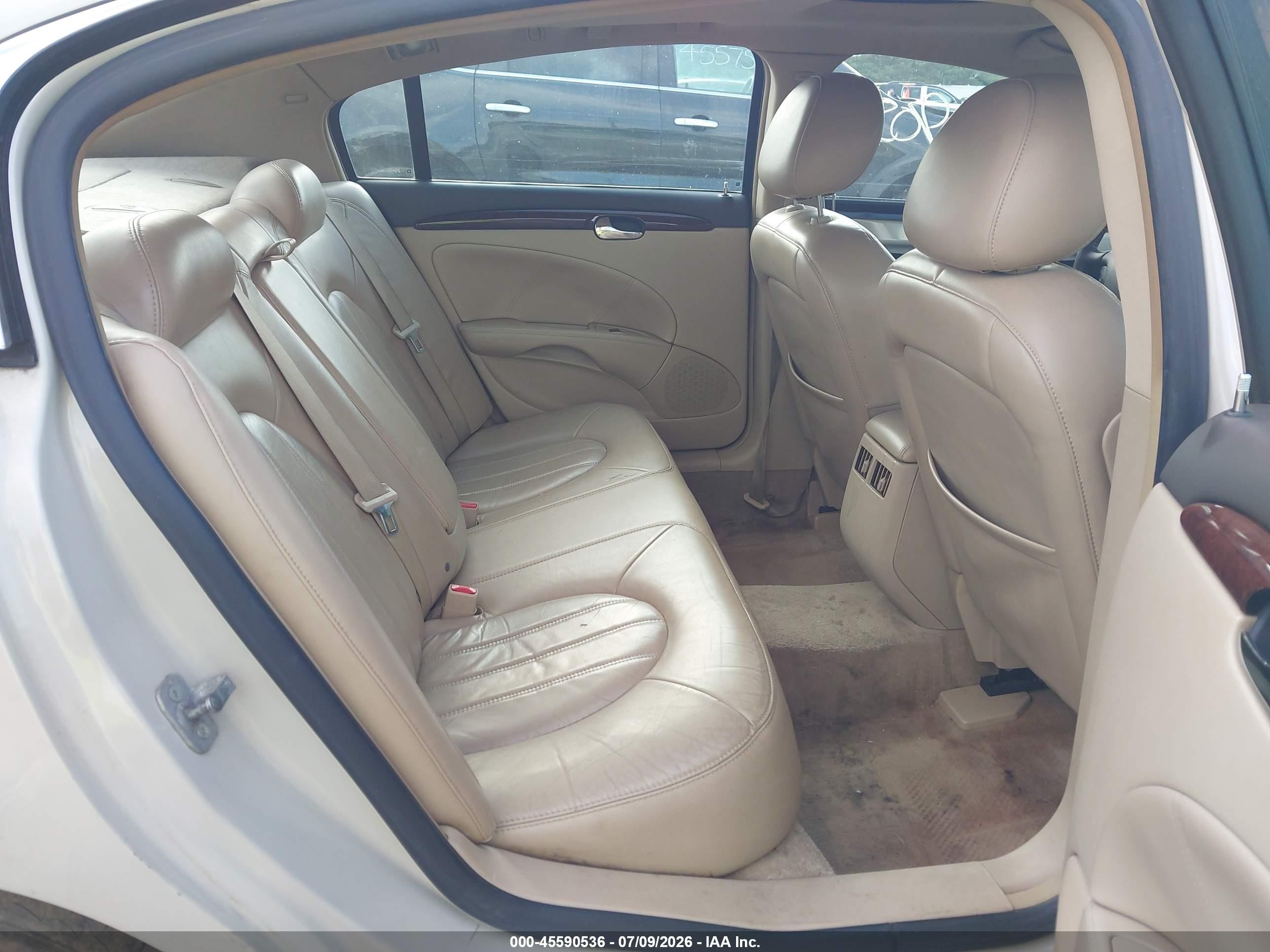 2011 Buick Lucerne Cxl Premium Cream vin: 1G4HJ5EM1BU118249
