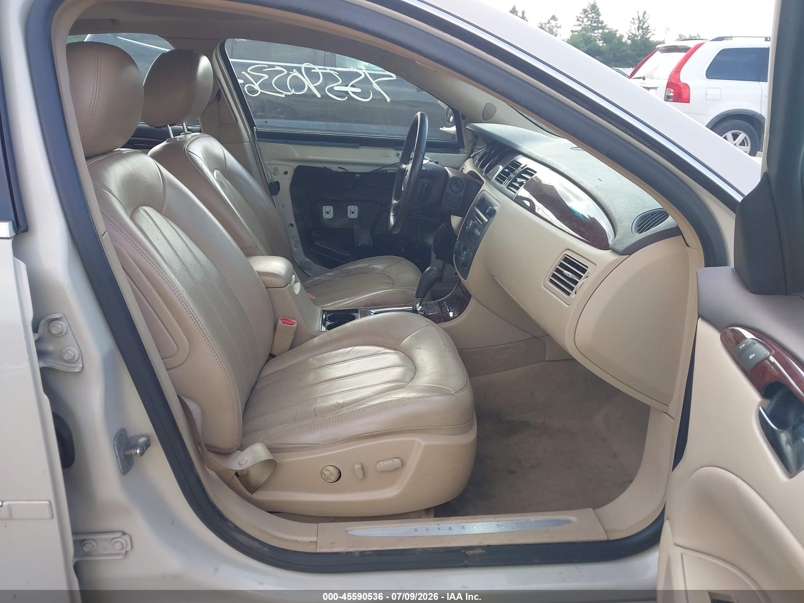2011 Buick Lucerne Cxl Premium Cream vin: 1G4HJ5EM1BU118249