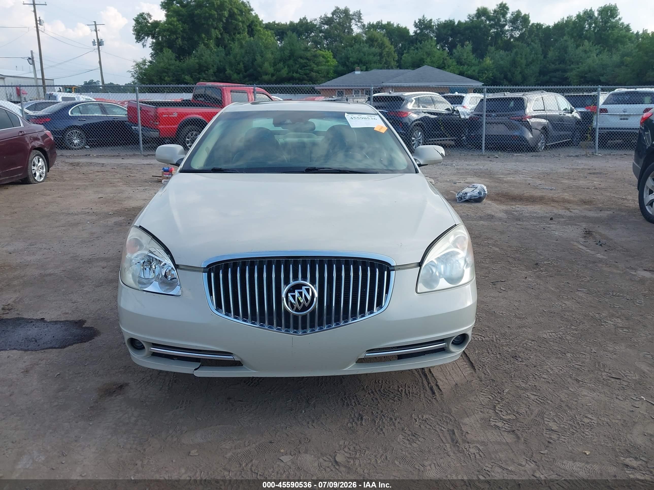 2011 Buick Lucerne Cxl Premium Cream vin: 1G4HJ5EM1BU118249
