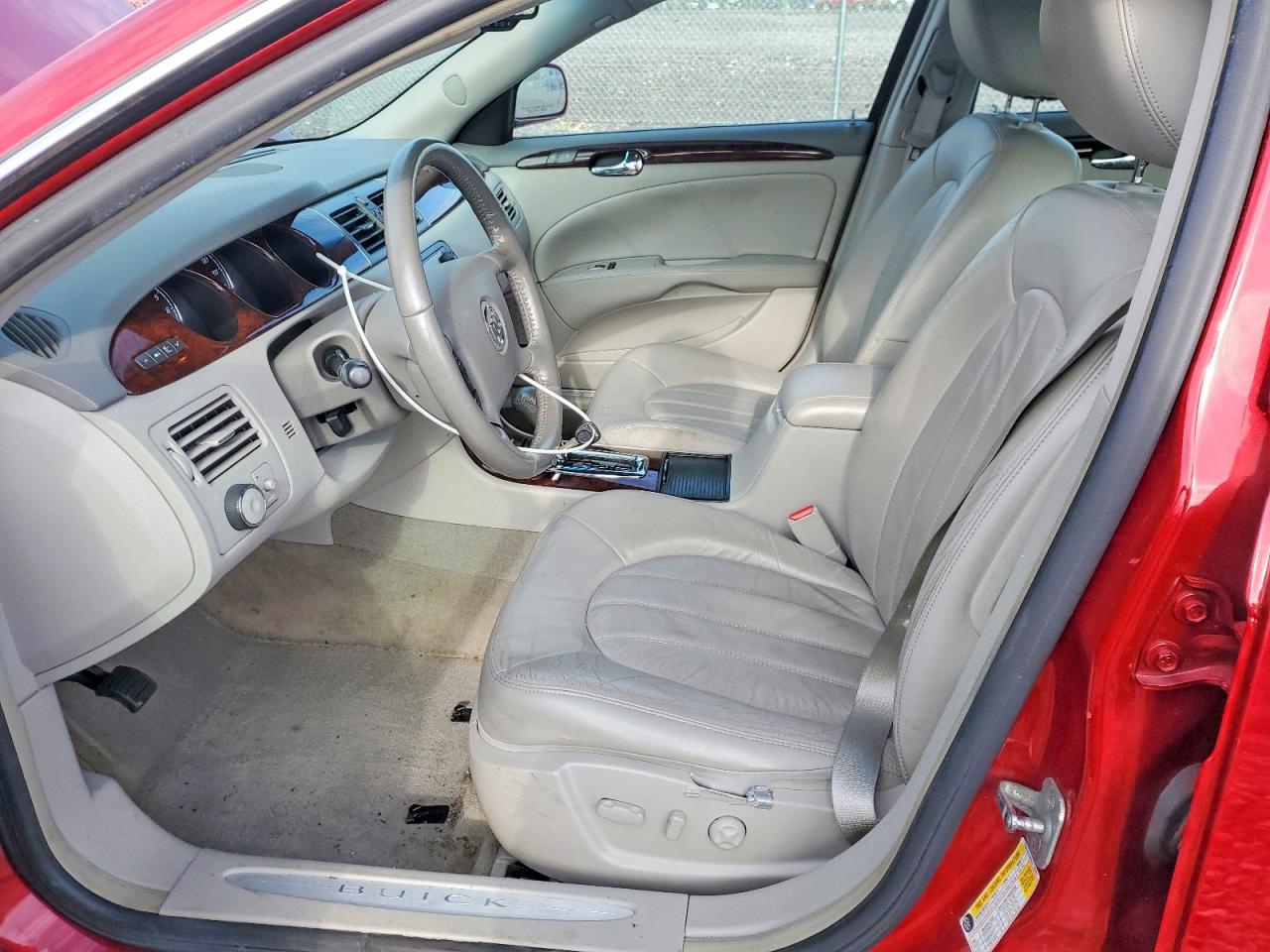 2011 Buick Lucerne Cxl Red vin: 1G4HJ5EM2BU135089