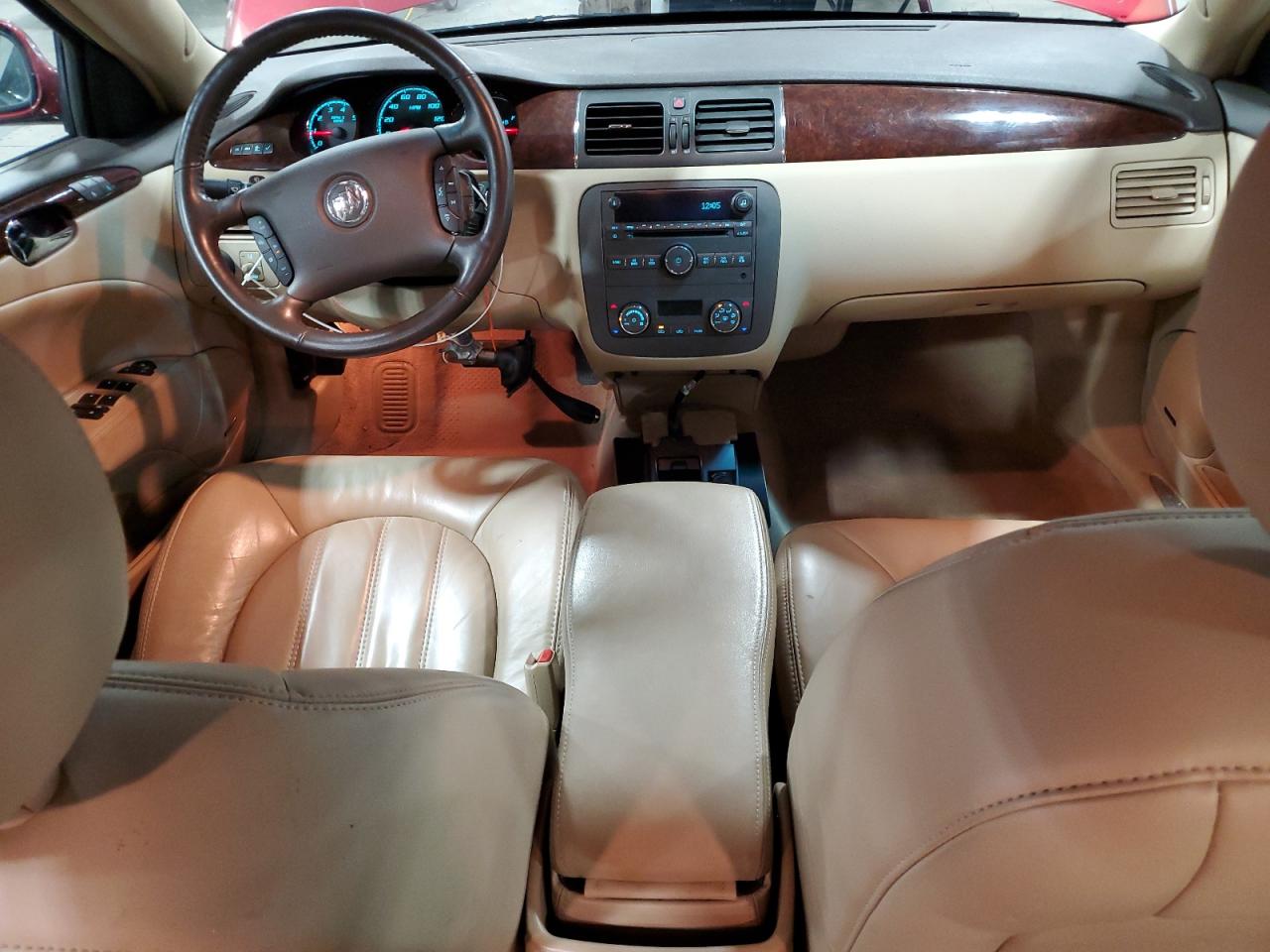2011 Buick Lucerne Cxl Red vin: 1G4HJ5EM3BU111173