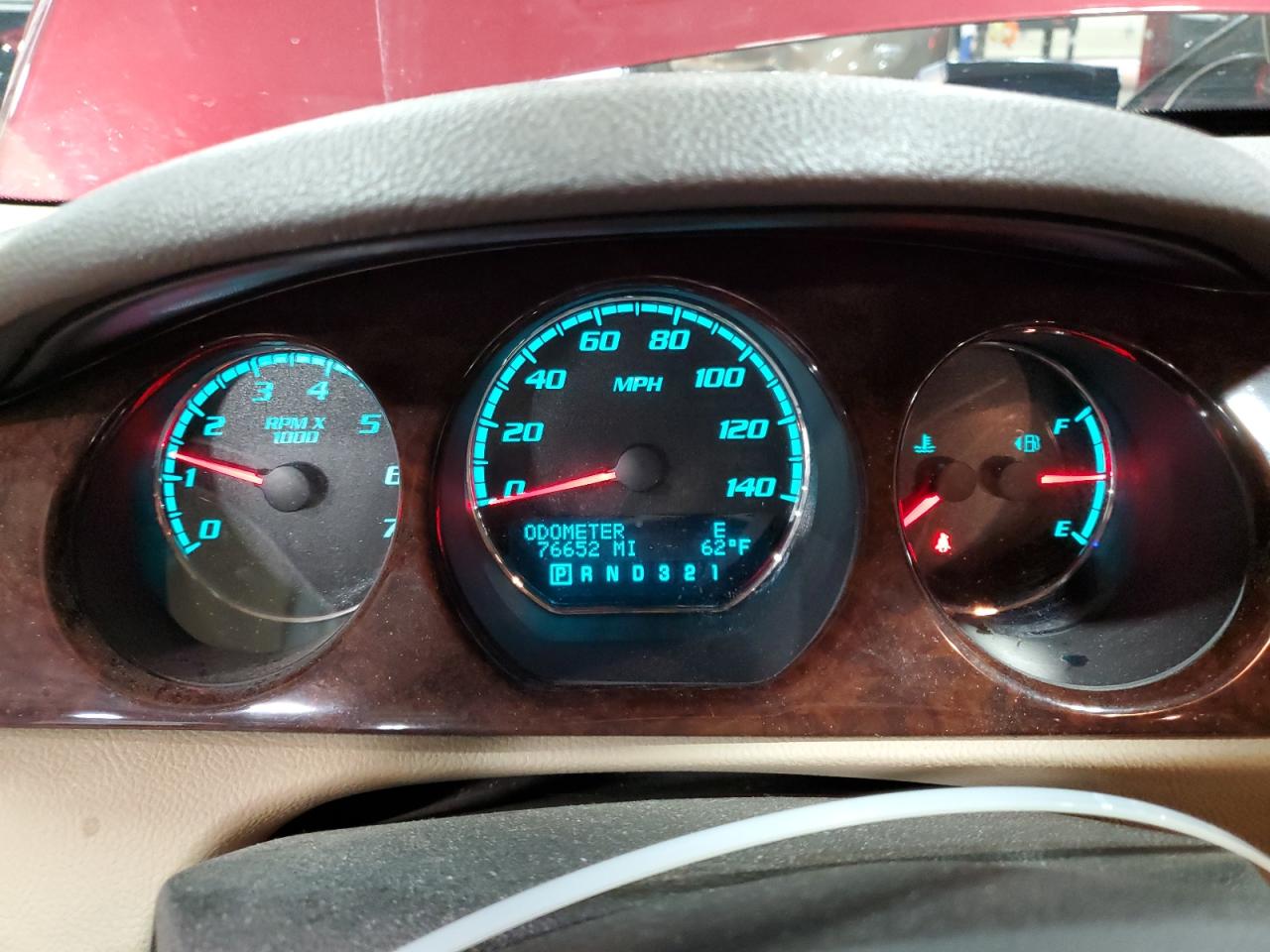 2011 Buick Lucerne Cxl Red vin: 1G4HJ5EM3BU111173