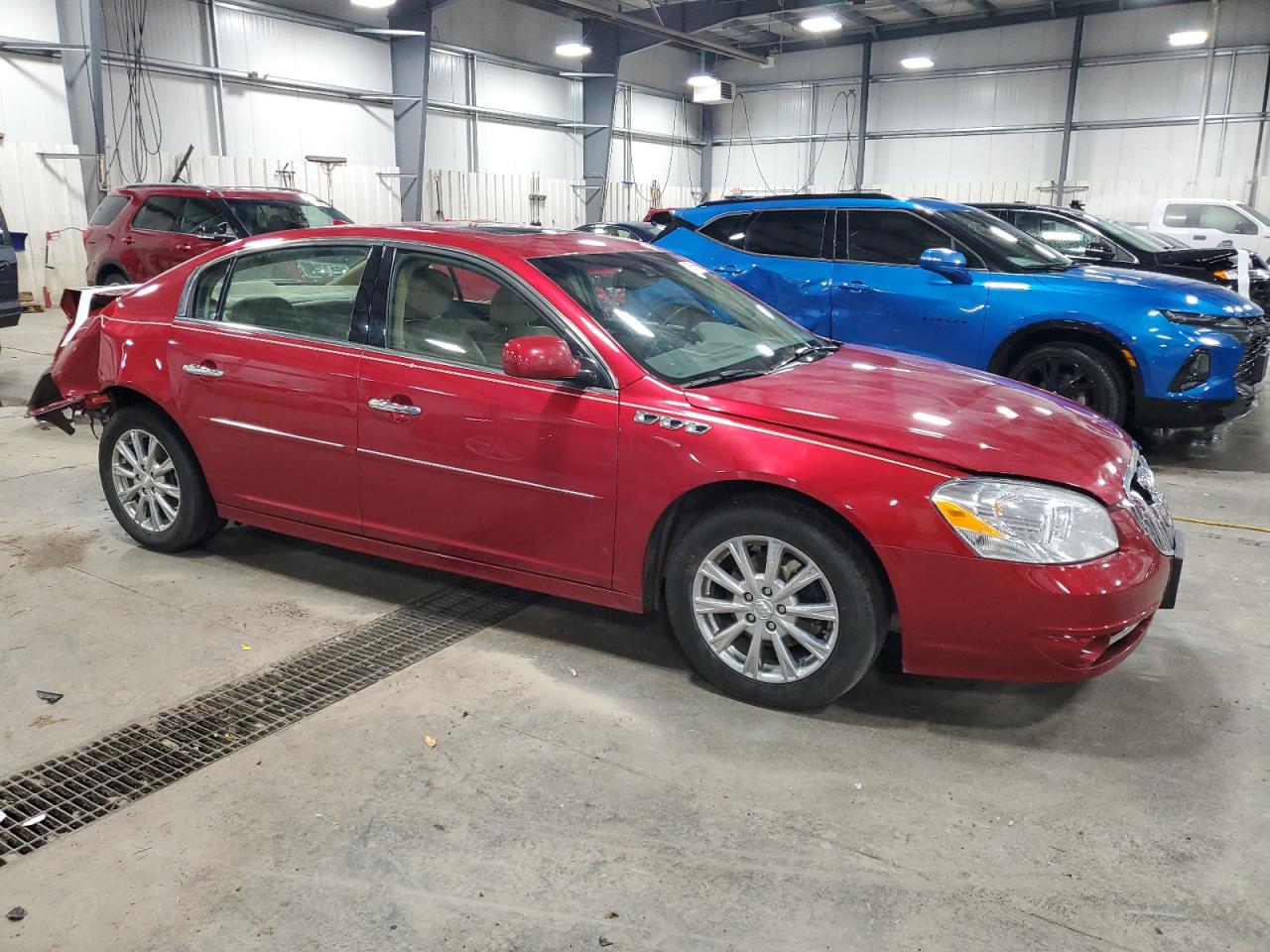 2011 Buick Lucerne Cxl Red vin: 1G4HJ5EM3BU111173