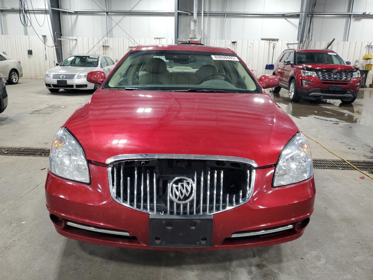 2011 Buick Lucerne Cxl Red vin: 1G4HJ5EM3BU111173