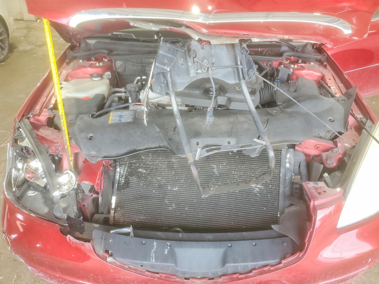 2010 Buick Lucerne Cxl Red vin: 1G4HJ5EM4AU132080
