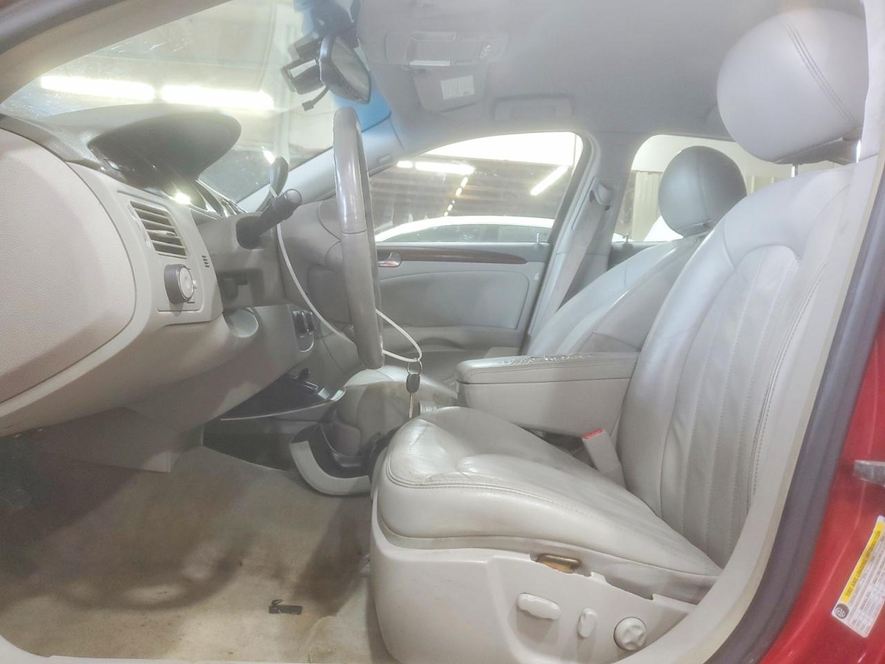 2010 Buick Lucerne Cxl Red vin: 1G4HJ5EM4AU132080