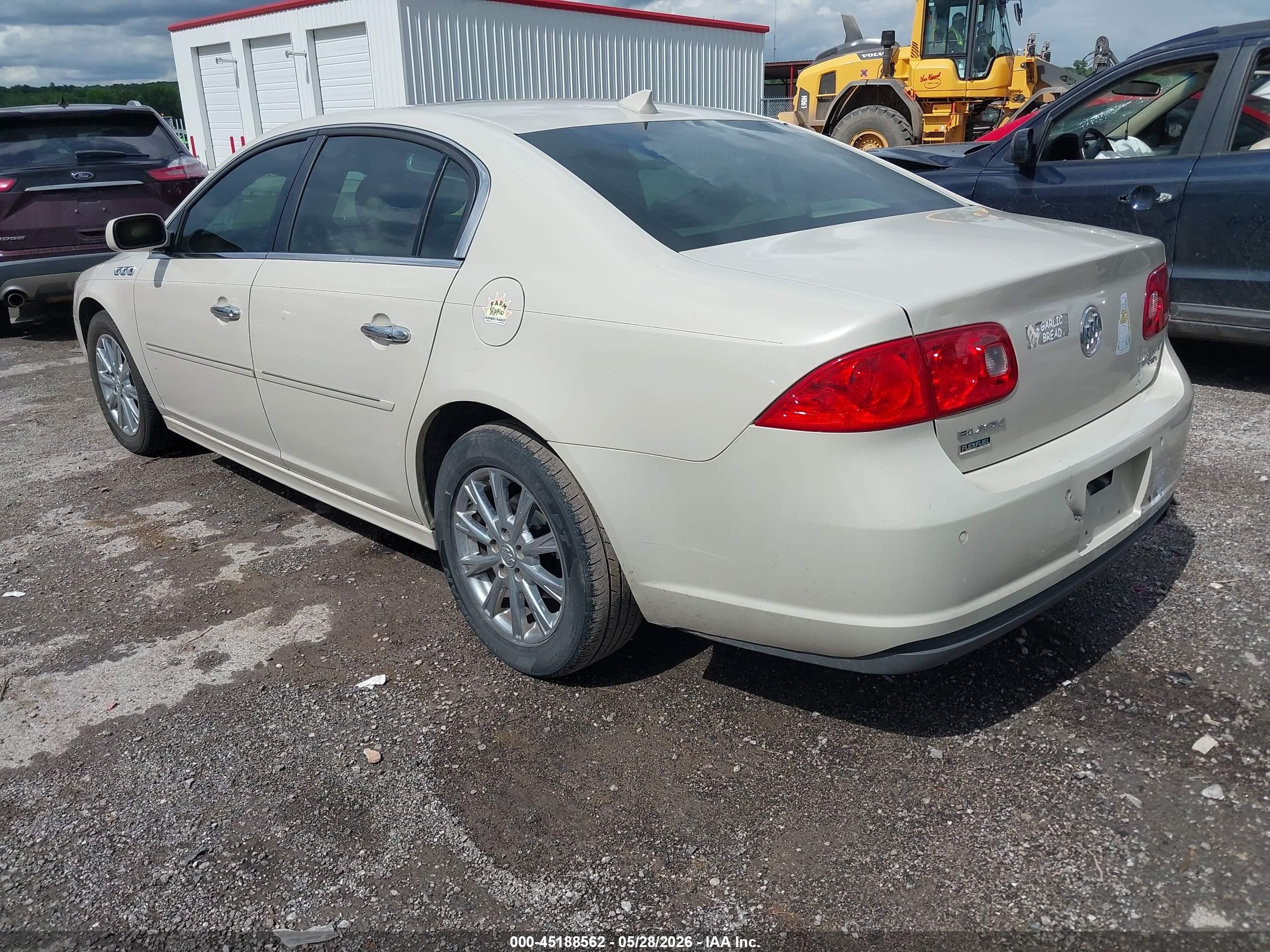 2011 Buick Lucerne Cxl Premium Cream vin: 1G4HJ5EM4BU107410