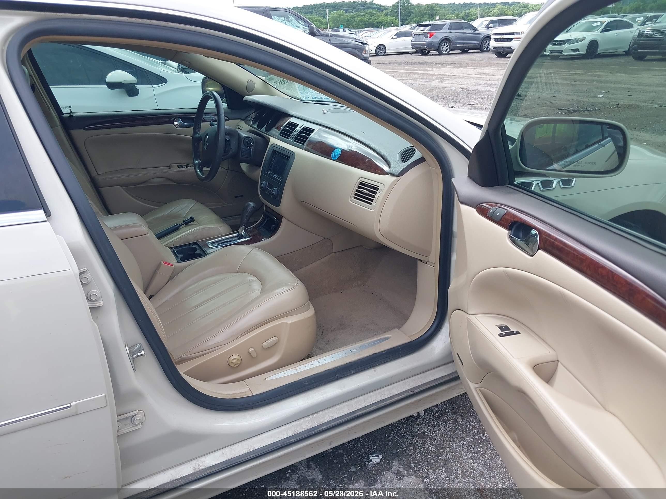 2011 Buick Lucerne Cxl Premium Cream vin: 1G4HJ5EM4BU107410