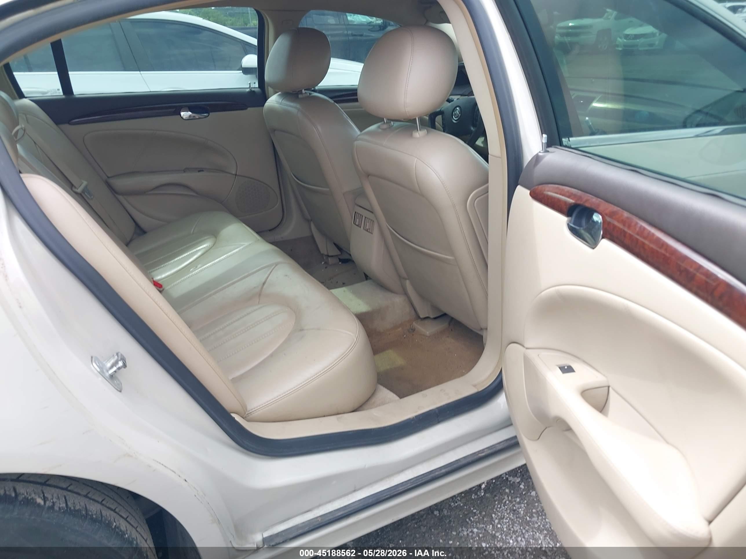 2011 Buick Lucerne Cxl Premium Cream vin: 1G4HJ5EM4BU107410