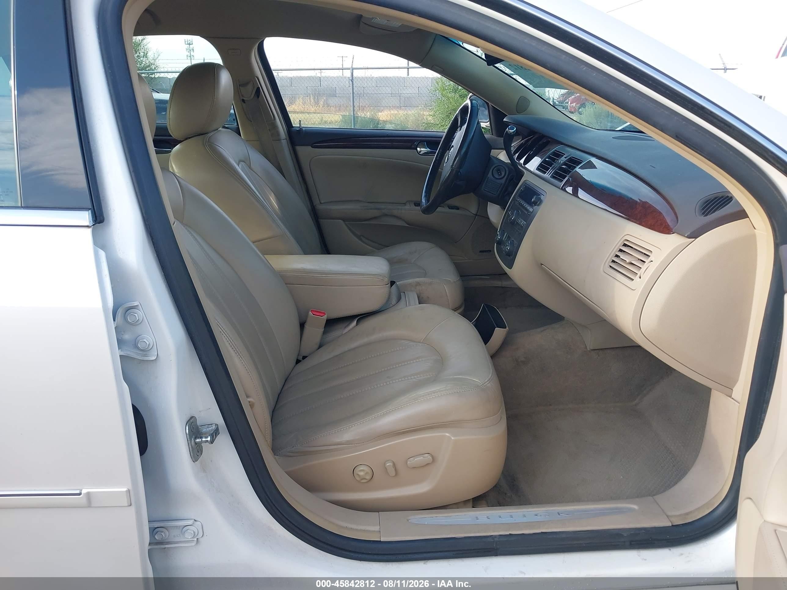 2011 Buick Lucerne Cxl Premium White vin: 1G4HJ5EM4BU122795