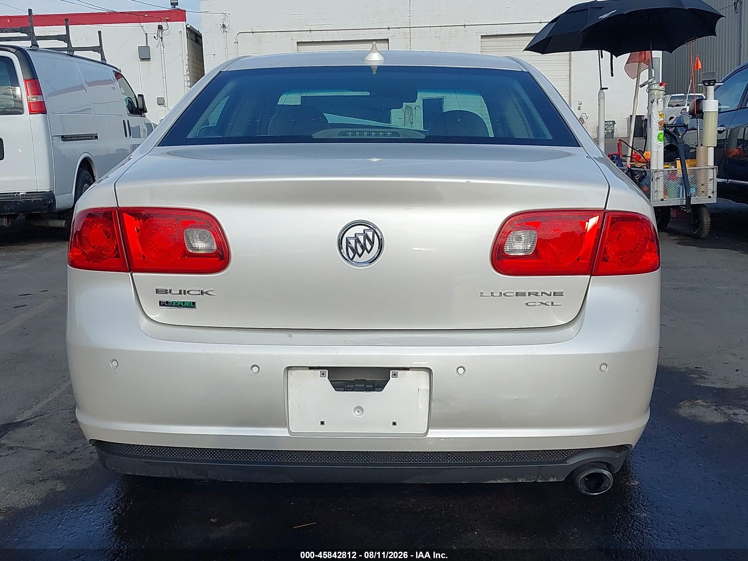 2011 Buick Lucerne Cxl Premium White vin: 1G4HJ5EM4BU122795