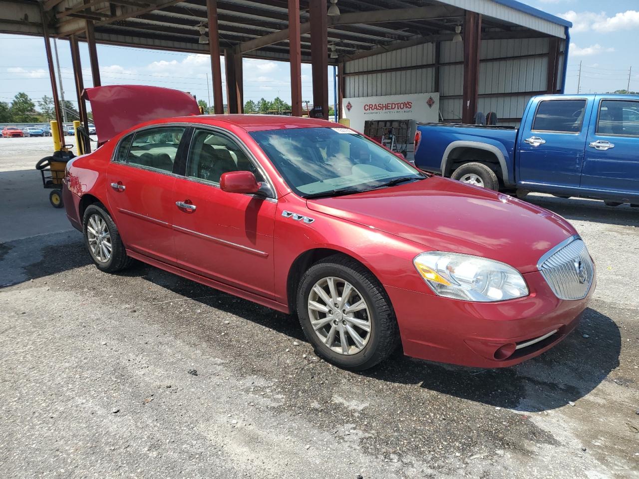 2011 Buick Lucerne Cxl Burgundy vin: 1G4HJ5EM5BU116617