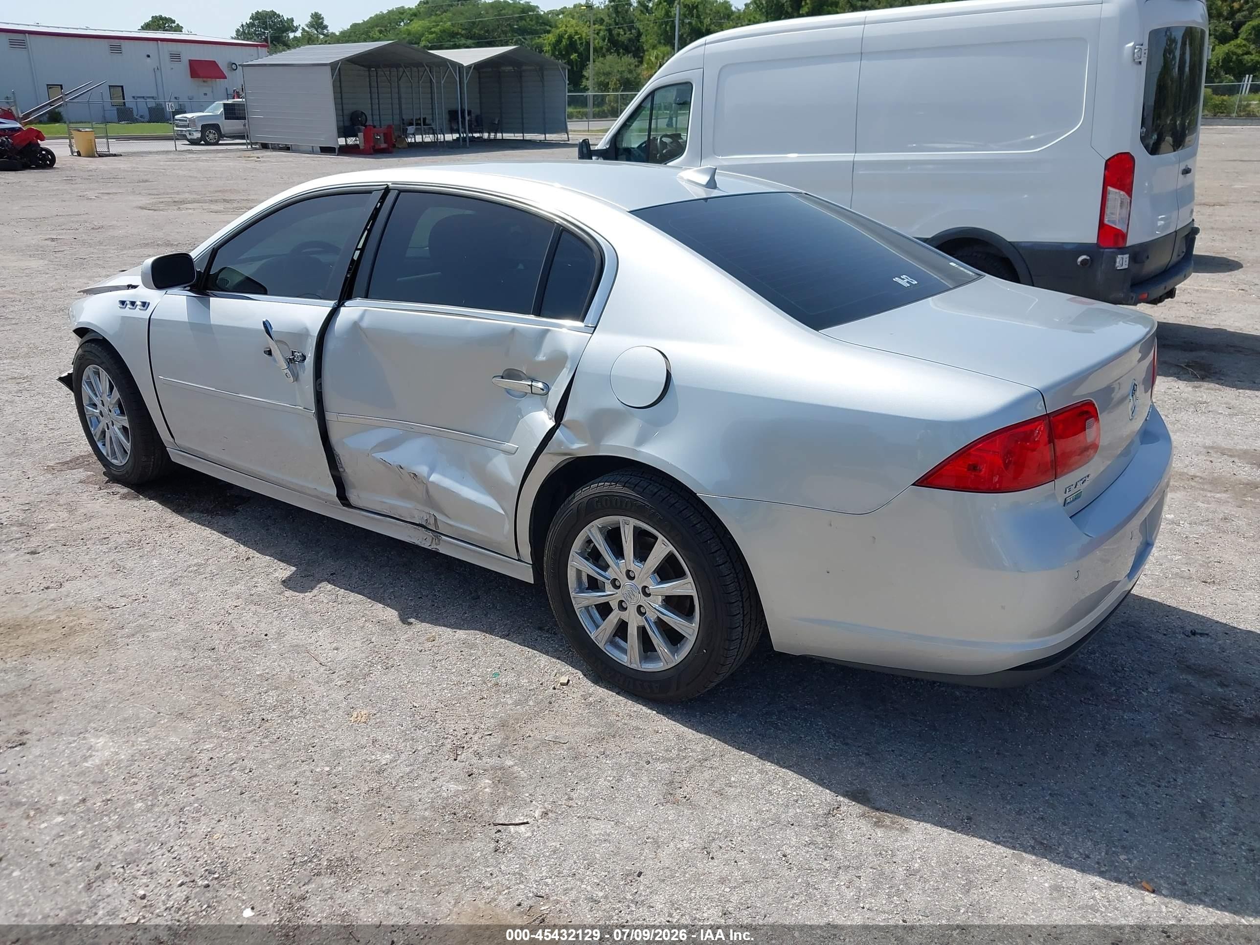 2011 Buick Lucerne Cxl Premium Silver vin: 1G4HJ5EM6BU141994