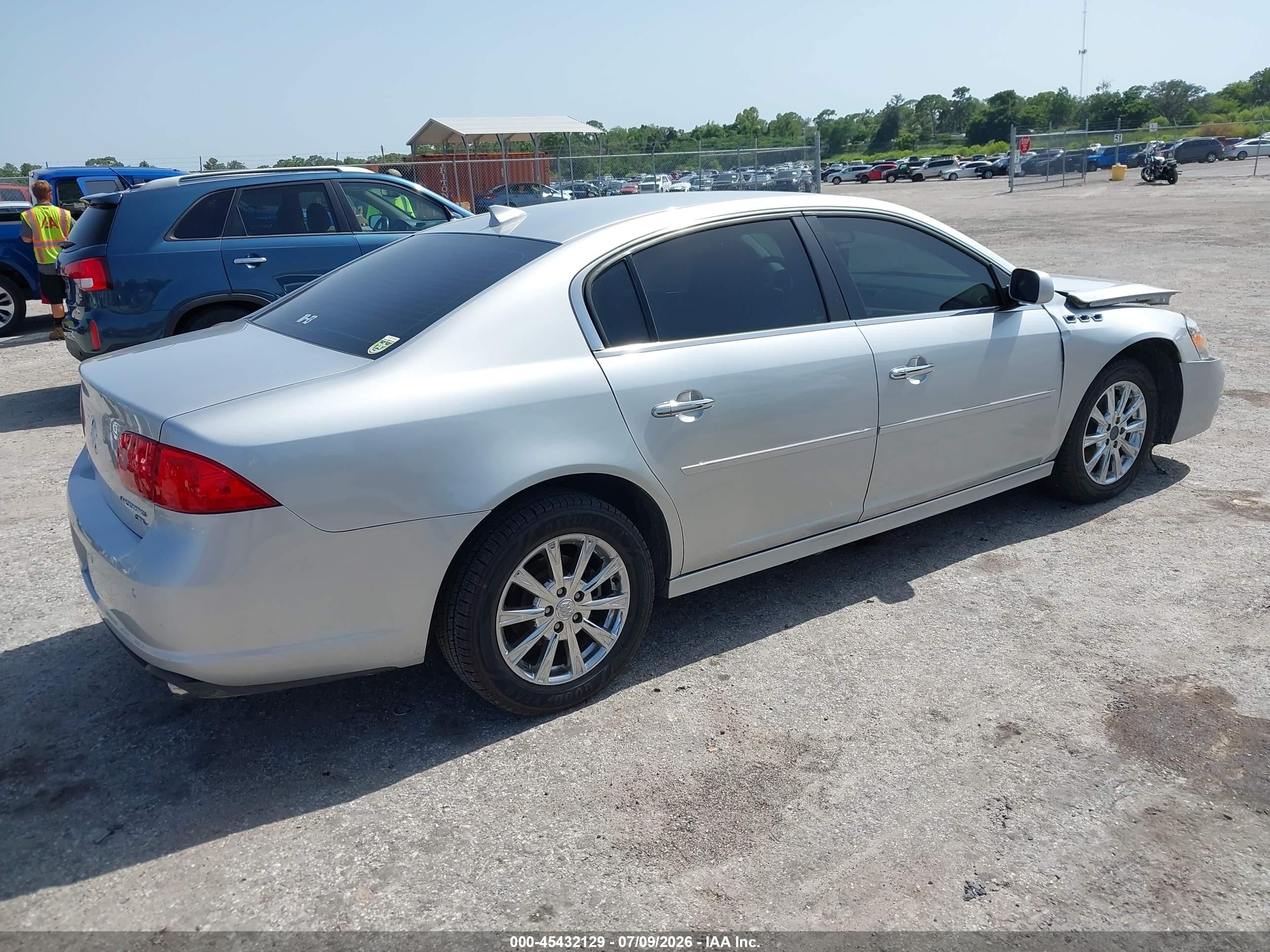 2011 Buick Lucerne Cxl Premium Silver vin: 1G4HJ5EM6BU141994