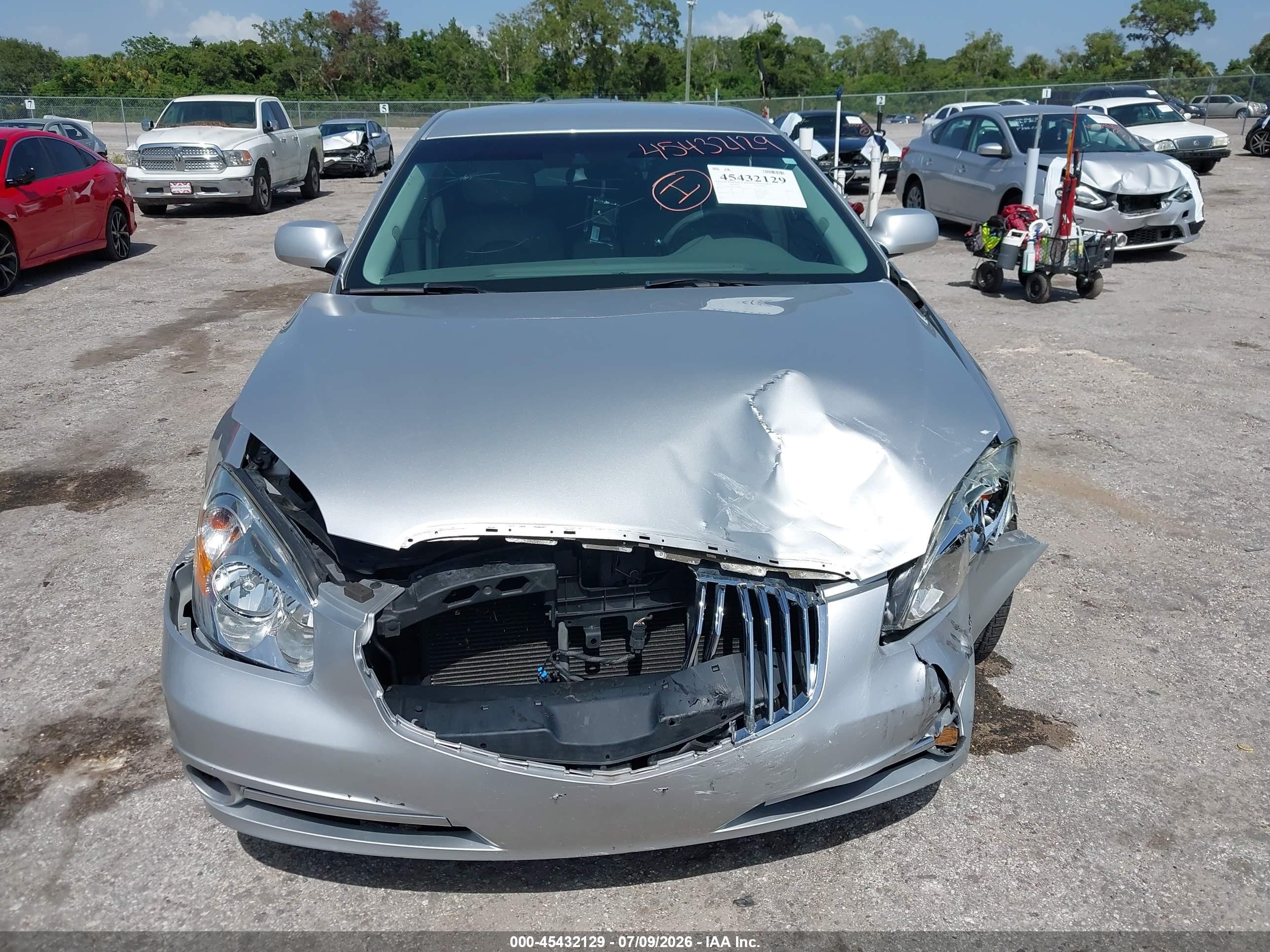 2011 Buick Lucerne Cxl Premium Silver vin: 1G4HJ5EM6BU141994