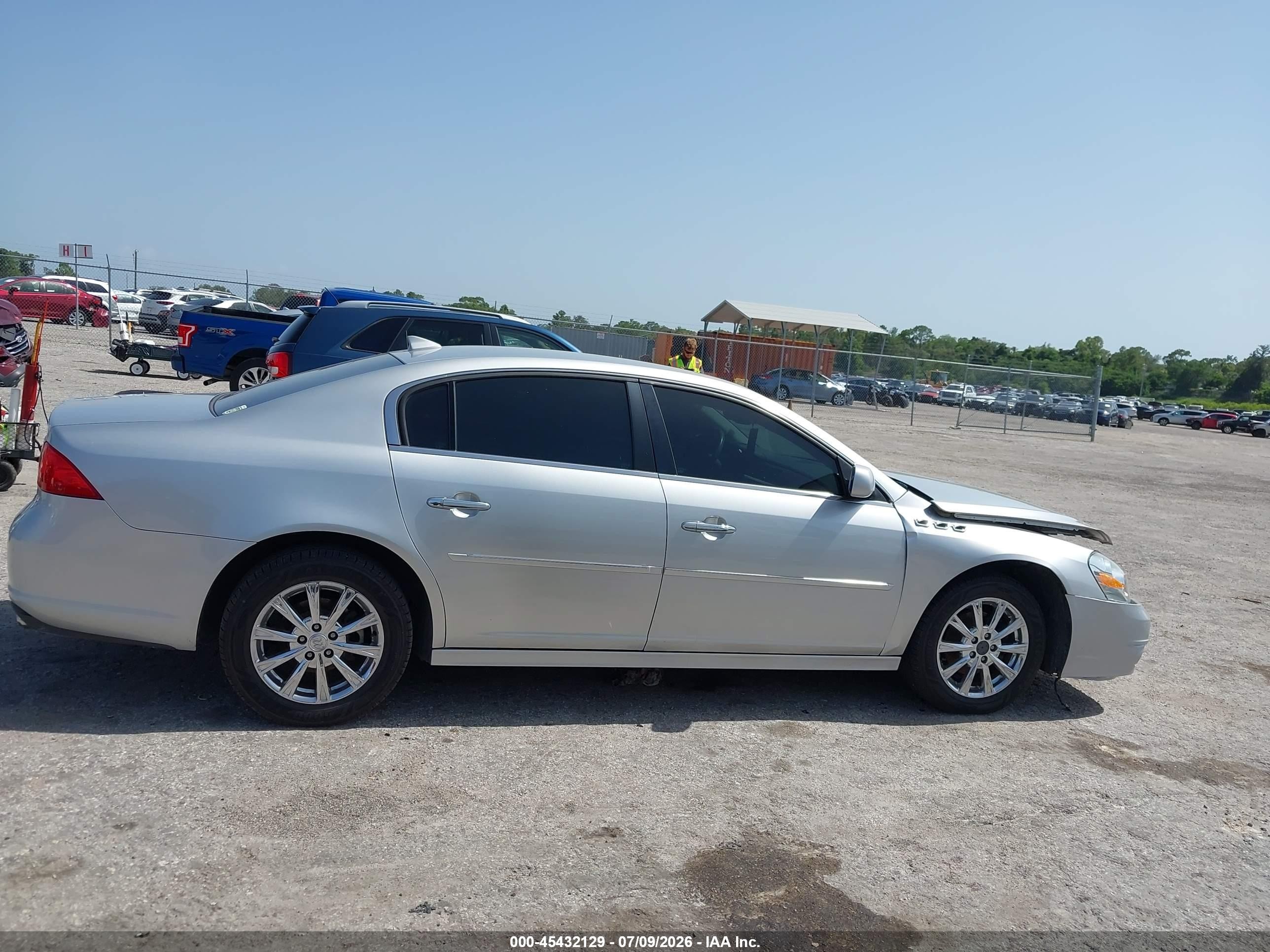 2011 Buick Lucerne Cxl Premium Silver vin: 1G4HJ5EM6BU141994
