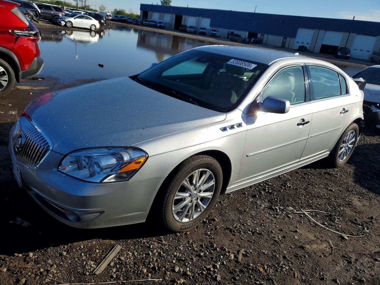 2011 Buick Lucerne Cxl Silver vin: 1G4HJ5EM6BU144720