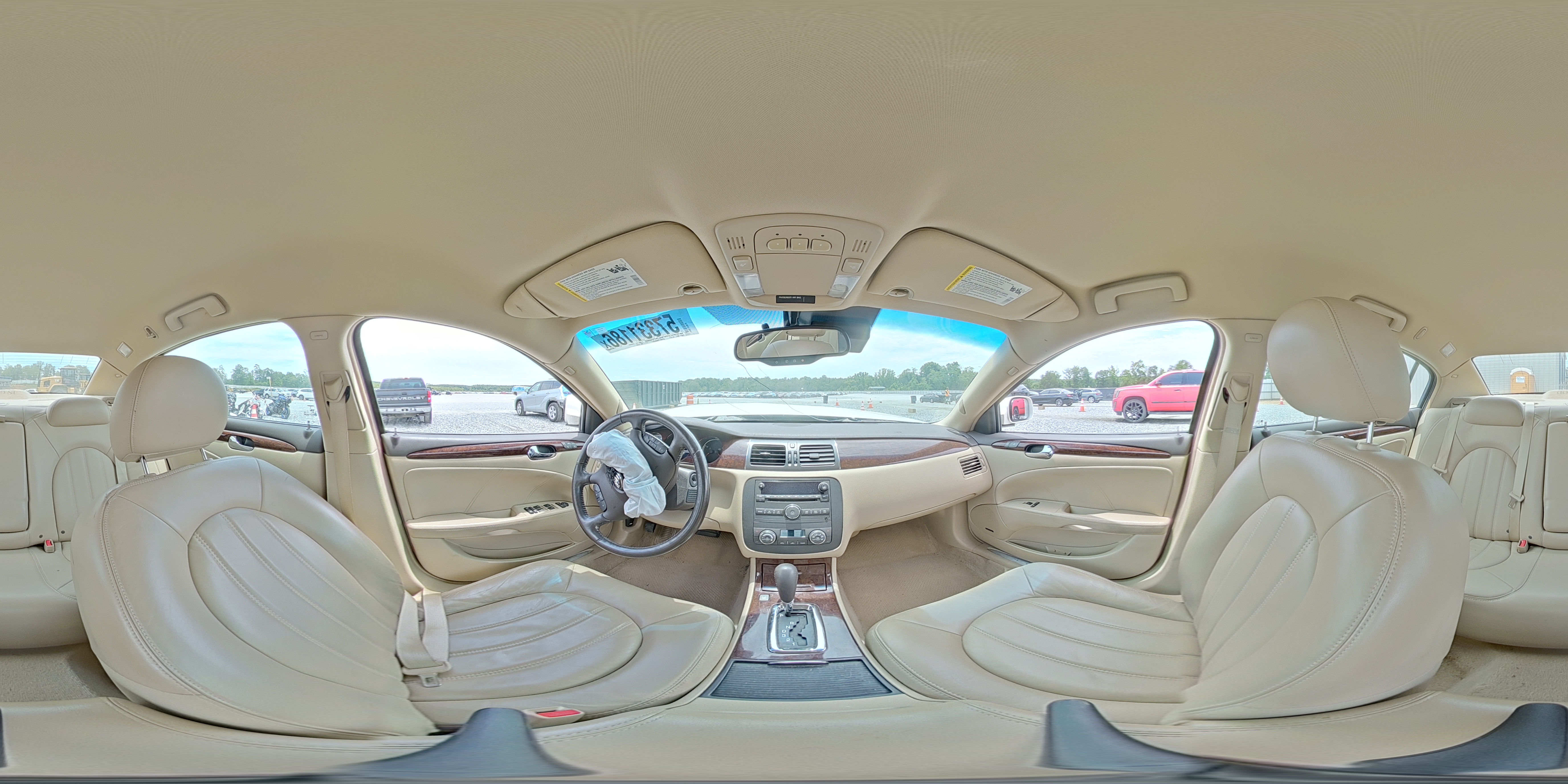 2011 Buick Lacerne Cream vin: 1G4HJ5EM7BU125366