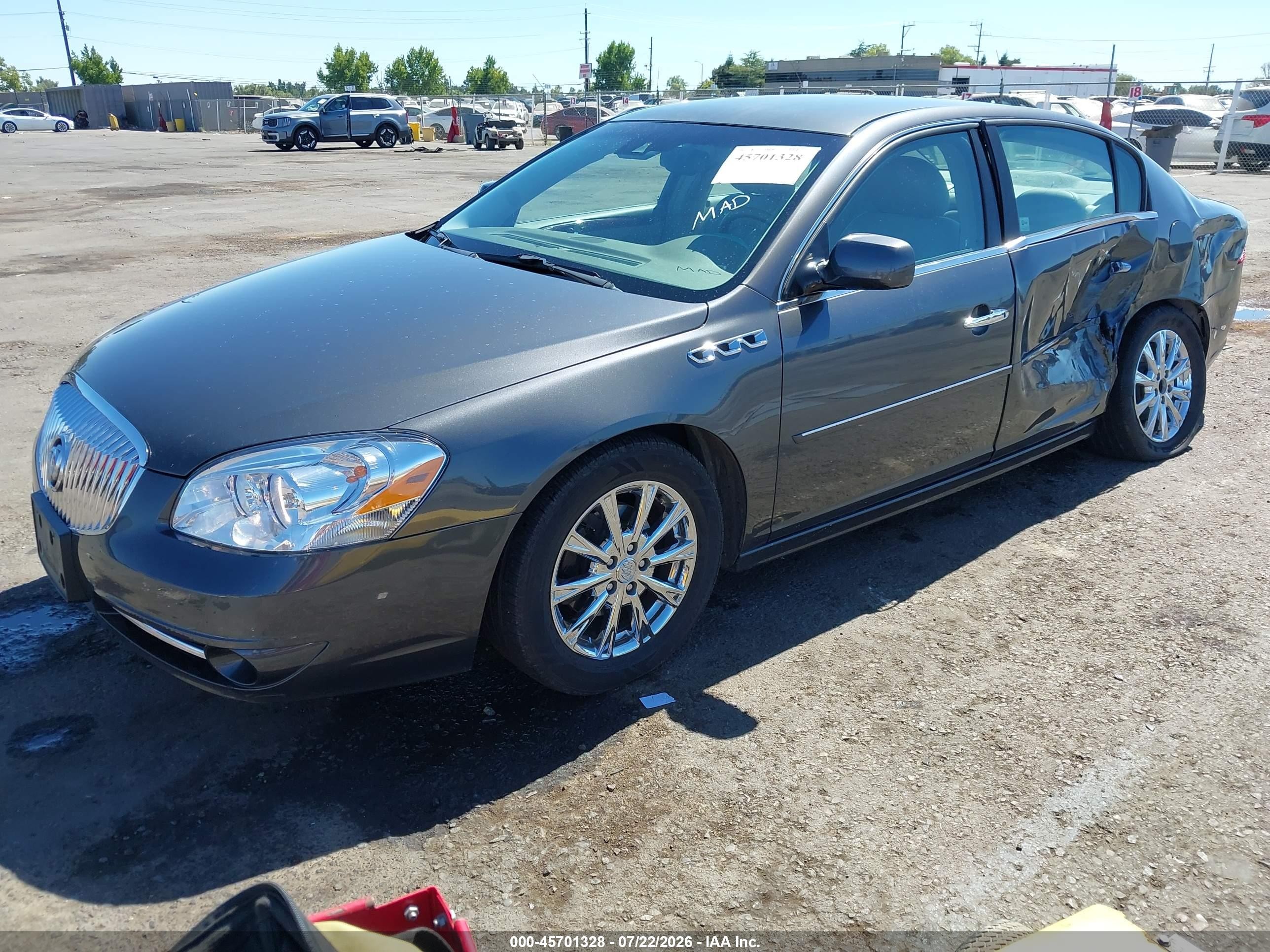 2011 Buick Lucerne Cxl Premium Gray vin: 1G4HJ5EM9BU149054