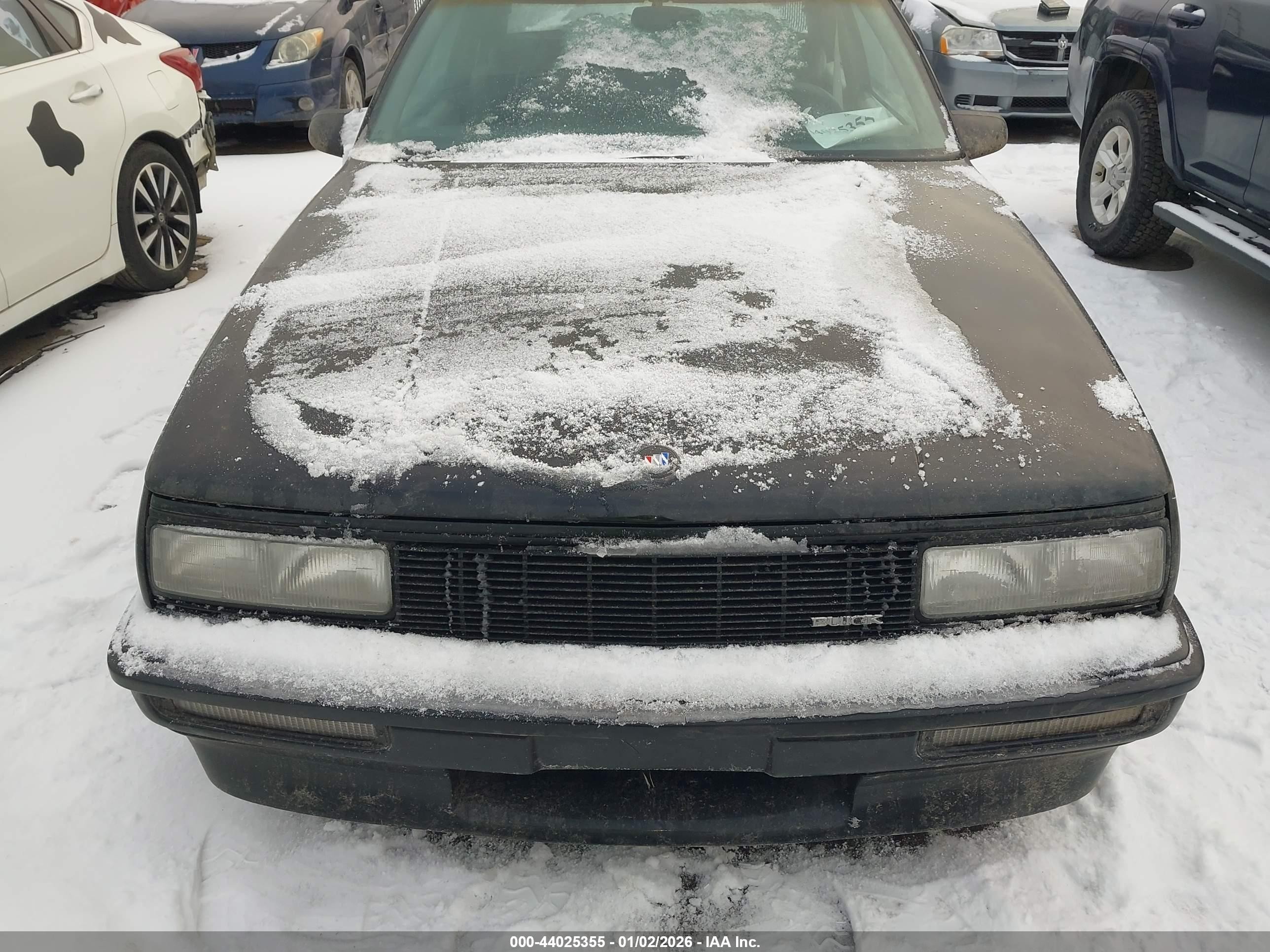 1987 Buick Lesabre Custom Black vin: 1G4HP1439HH539993